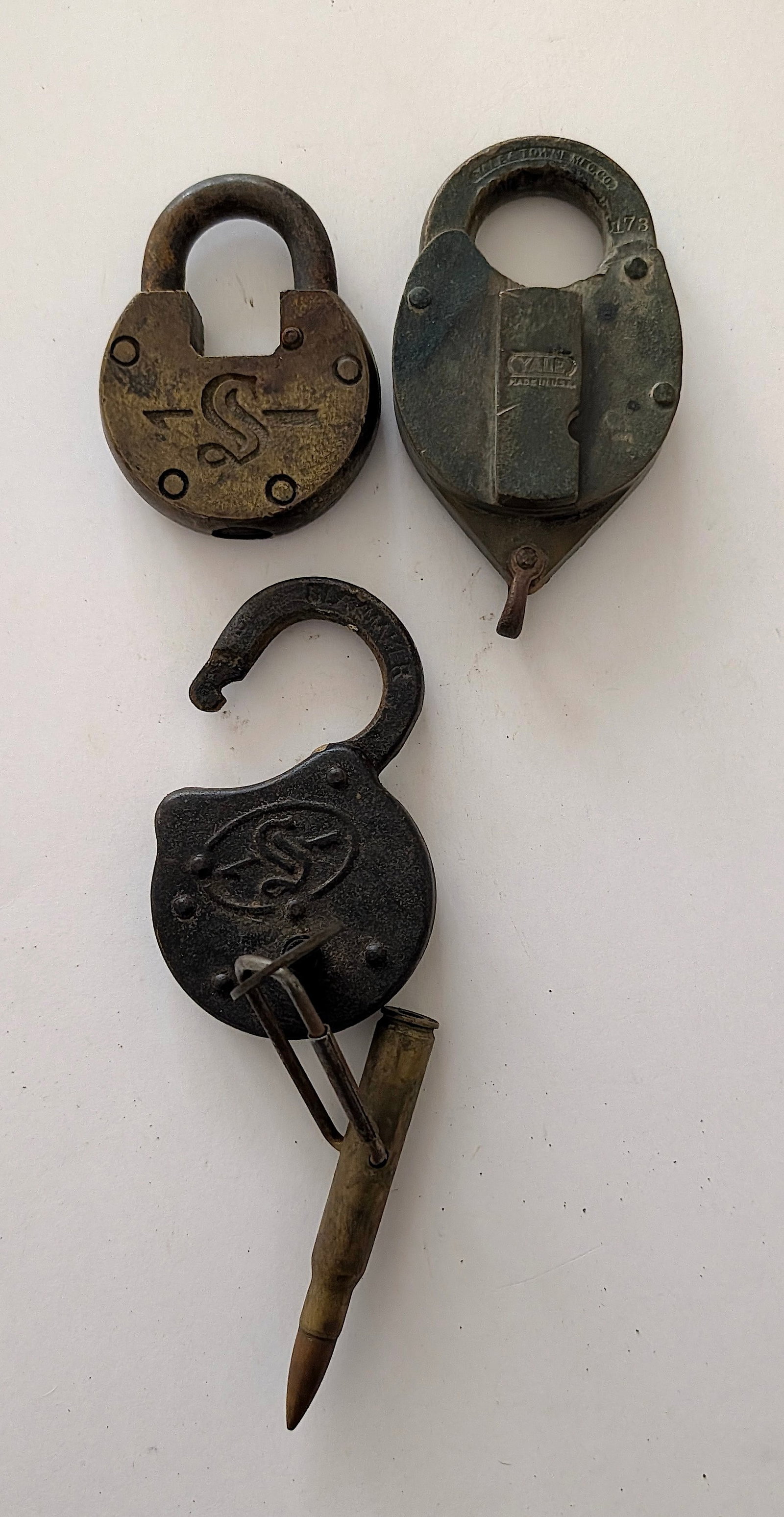 Group of Antique Padlocks Early 20th C. (1 of 4)