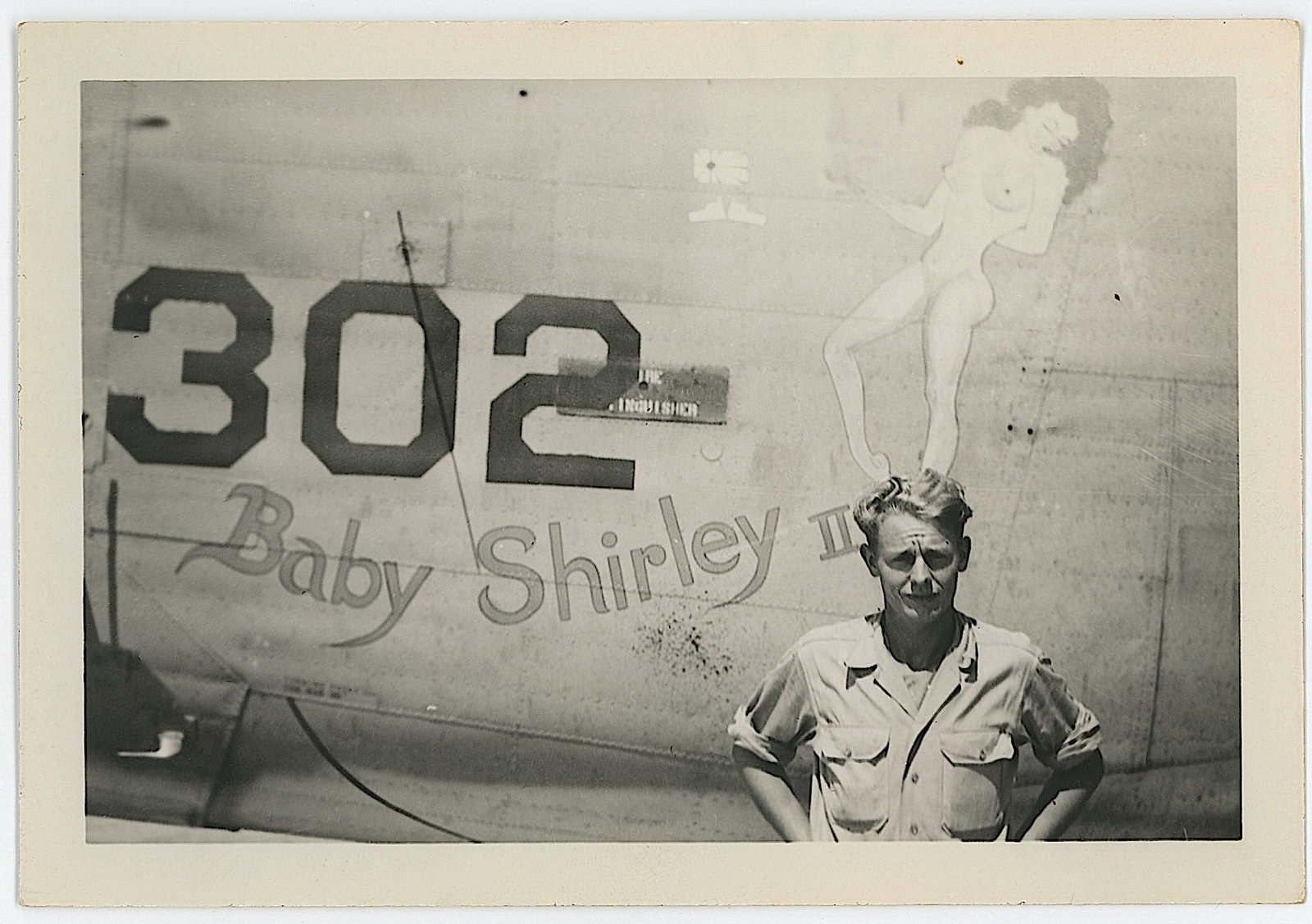 Vintage 1940s Scarce Photo Nose Art Pin UP American Bomber WWII: The dimensions are Approx. 5.5" x 8.25" (small variances can occur). All the items purchased through Artelisted must be shipped. We no longer offer or accept local pick-ups for any sold lots. The ship