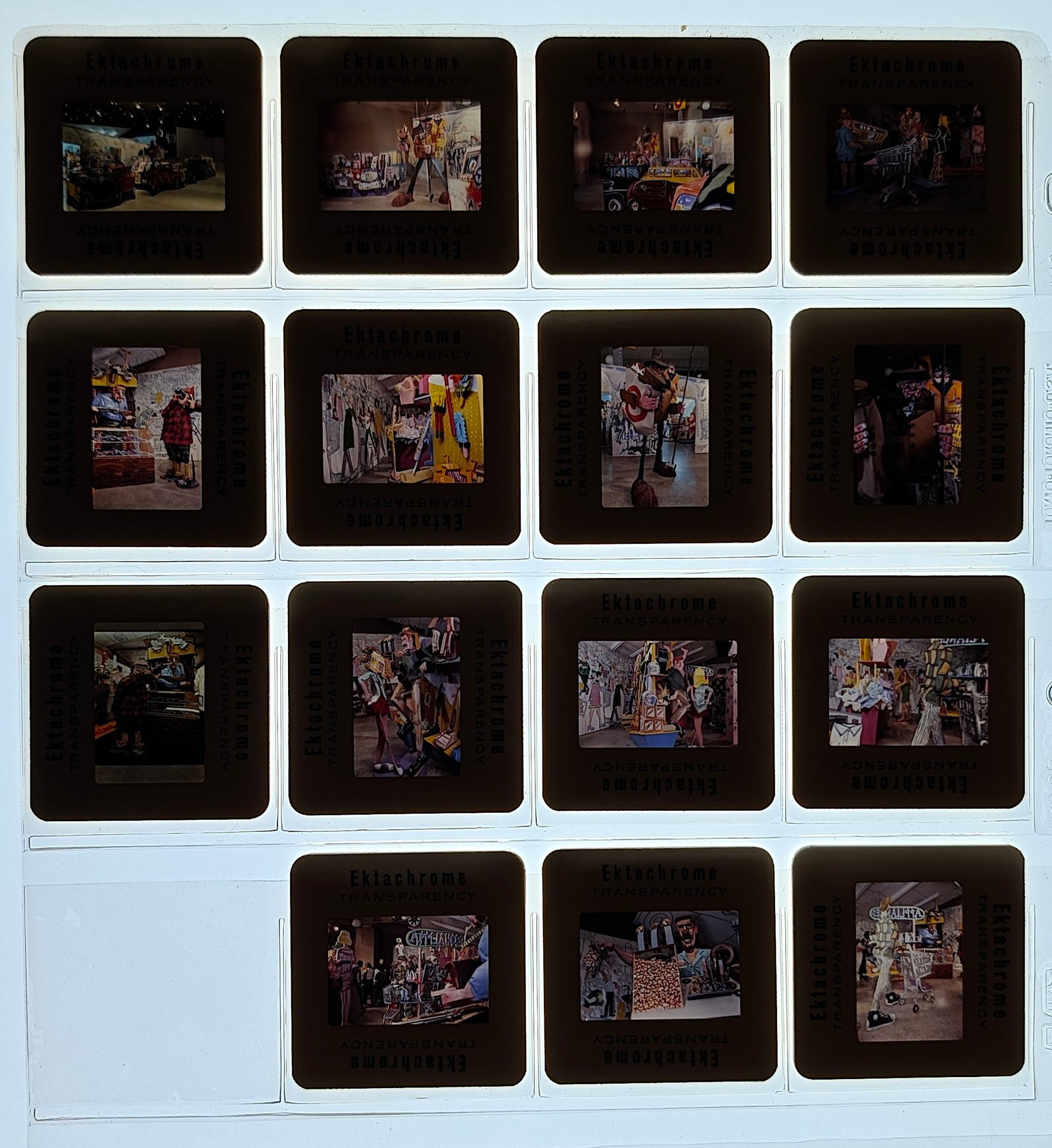 Post War Art Set of Original 20th C. Set 35mm Slides GROONS: The provenance of this lot is from the estate/archives of Mr. Ira Licht (1938-2023). Mr. Licht was a former director of UM's Lowe Art Museum. He was educated in Columbia College in art history. He was