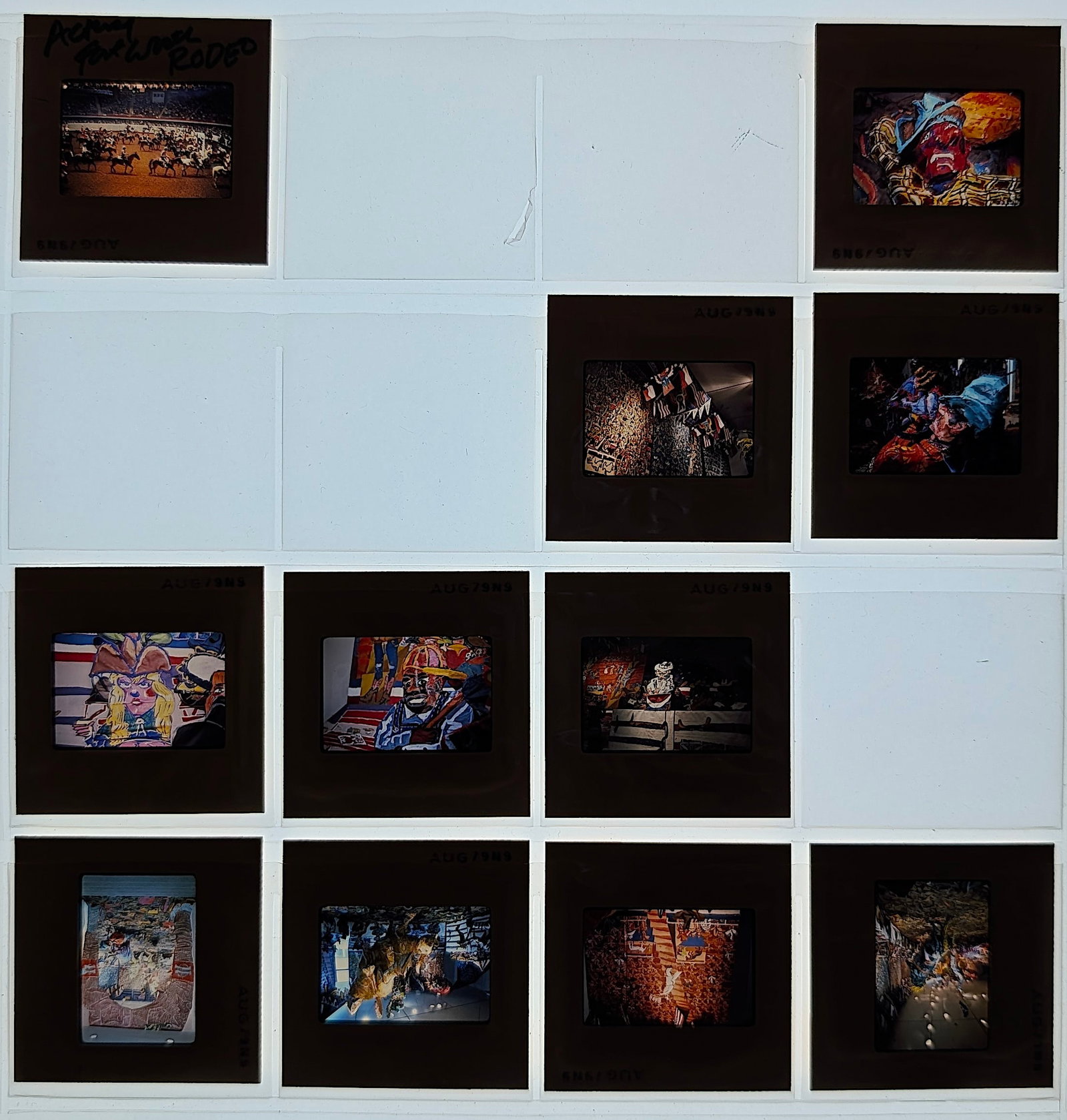 Post War Art Set of Original 20th C. Set 35mm Slides: The provenance of this lot is from the estate/archives of Mr. Ira Licht (1938-2023). Mr. Licht was a former director of UM's Lowe Art Museum. He was educated in Columbia College in art history. He was