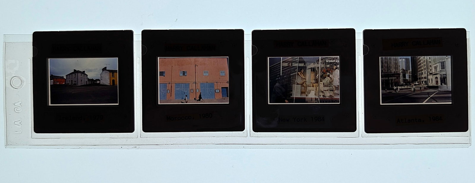 Post War Art Set of Original 20th C. Set 35mm Slides HARRY CALLAHAN: The provenance of this lot is from the estate/archives of Mr. Ira Licht (1938-2023). Mr. Licht was a former director of UM's Lowe Art Museum. He was educated in Columbia College in art history. He was