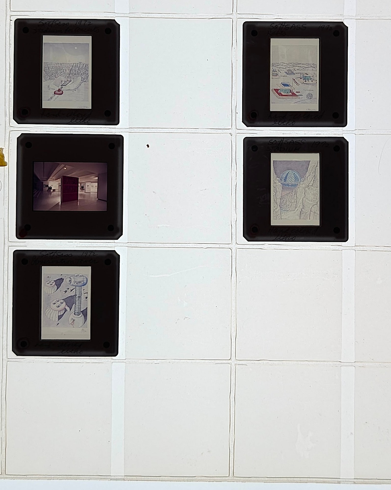 Post War Art Set of Original 20th C. Set 35mm Slides SOTTSAS (1 of 2)