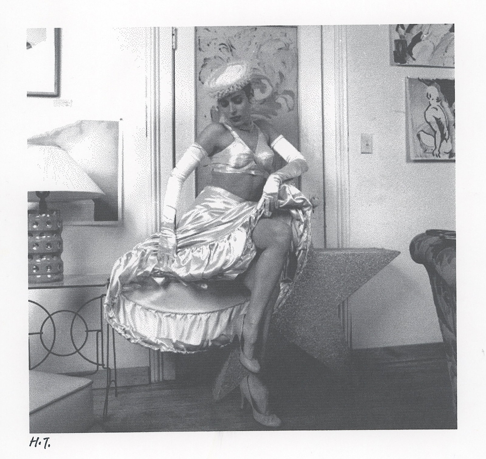 HARRIET TANNIN (1929-2009) Original Digital Print Hand Signed: Original digital print, hand signed with initials and from the archives of the artist Harriet Tannin. Harriet Tannin, photographer, painter, sculptor, political activist, writer and lecturer was born