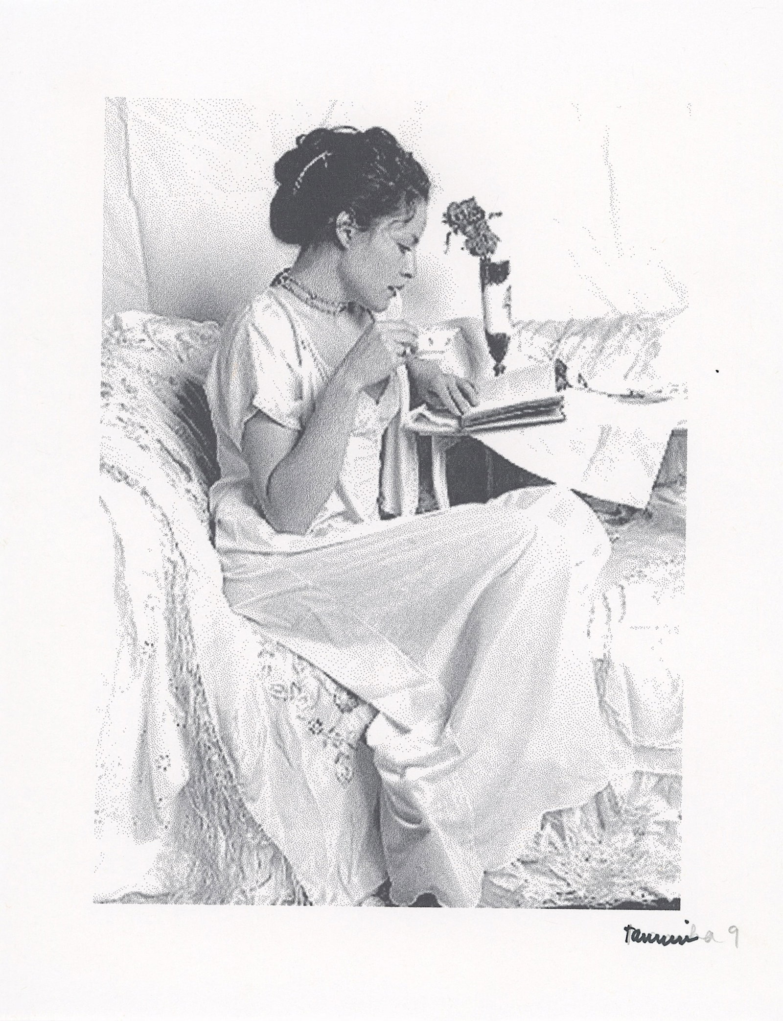 HARRIET TANNIN (1929-2009) Original Digital Print Hand Signed: Original digital print, hand signed and from the archives of the artist Harriet Tannin. Harriet Tannin, photographer, painter, sculptor, political activist, writer and lecturer was born April 26, 1929