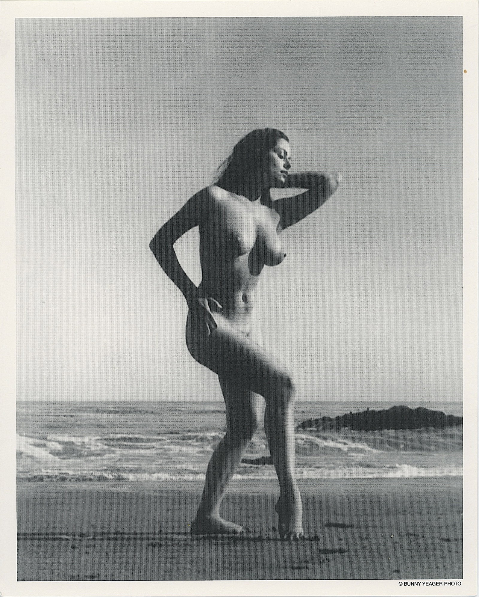 Vintage Litho Pin Up Model Diane Webber: This lot is consigned by a collector in RI. The provenance is from Bunny Yeager's estate/archives. Linnea Eleanor "Bunny" Yeager (March 13, 1929 - May 24, 2014) was an American photographer and pin-up