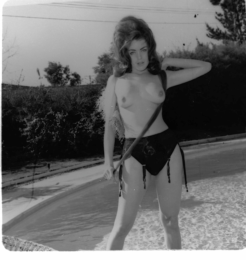 Vintage 20th C. Negative Film Pin Up Woman Nude: Provenance from a Professional American photographer and collector during the last 50 years in Los Angeles, CA. The dimensions are Approx. 2.75" x 2.75". All the items purchased through Artelisted mus