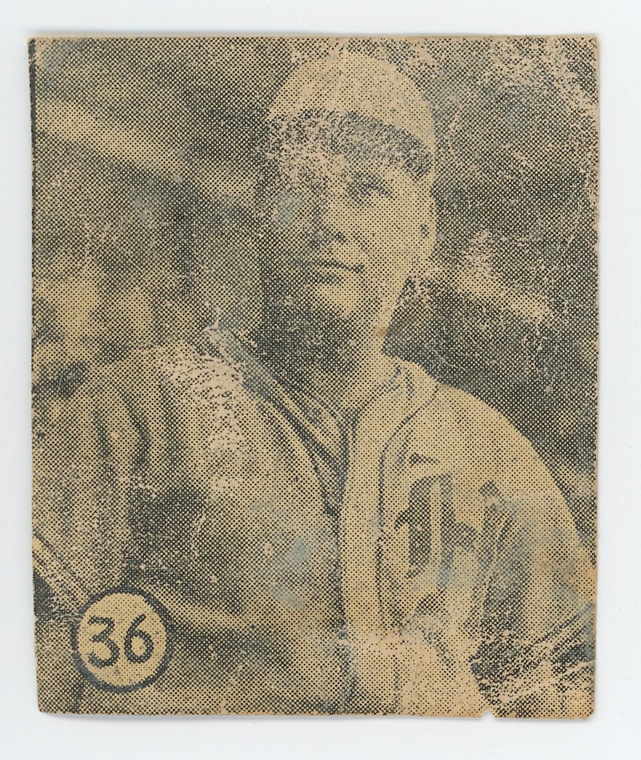1940s Cuban Baseball Card Scarce Collectors OPP!: Provenance from a deceased collector in South Florida. THIS IS A RESERVE AUCTION, and the final price will include a Buyer?s Premium. Please, view our full terms and conditions. ARTELISTED IS LICENSED