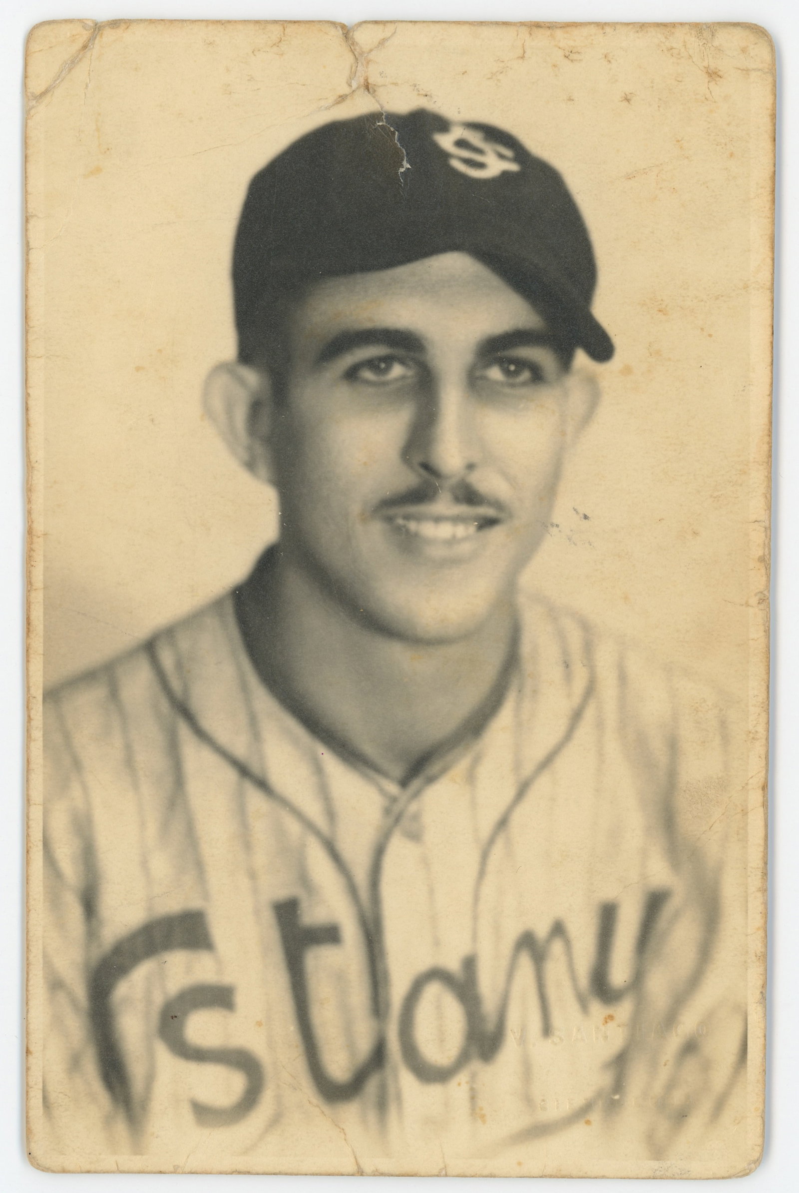 1940s Cuban Baseball Photograph Scarce Collectors OPP! (1 of 2)