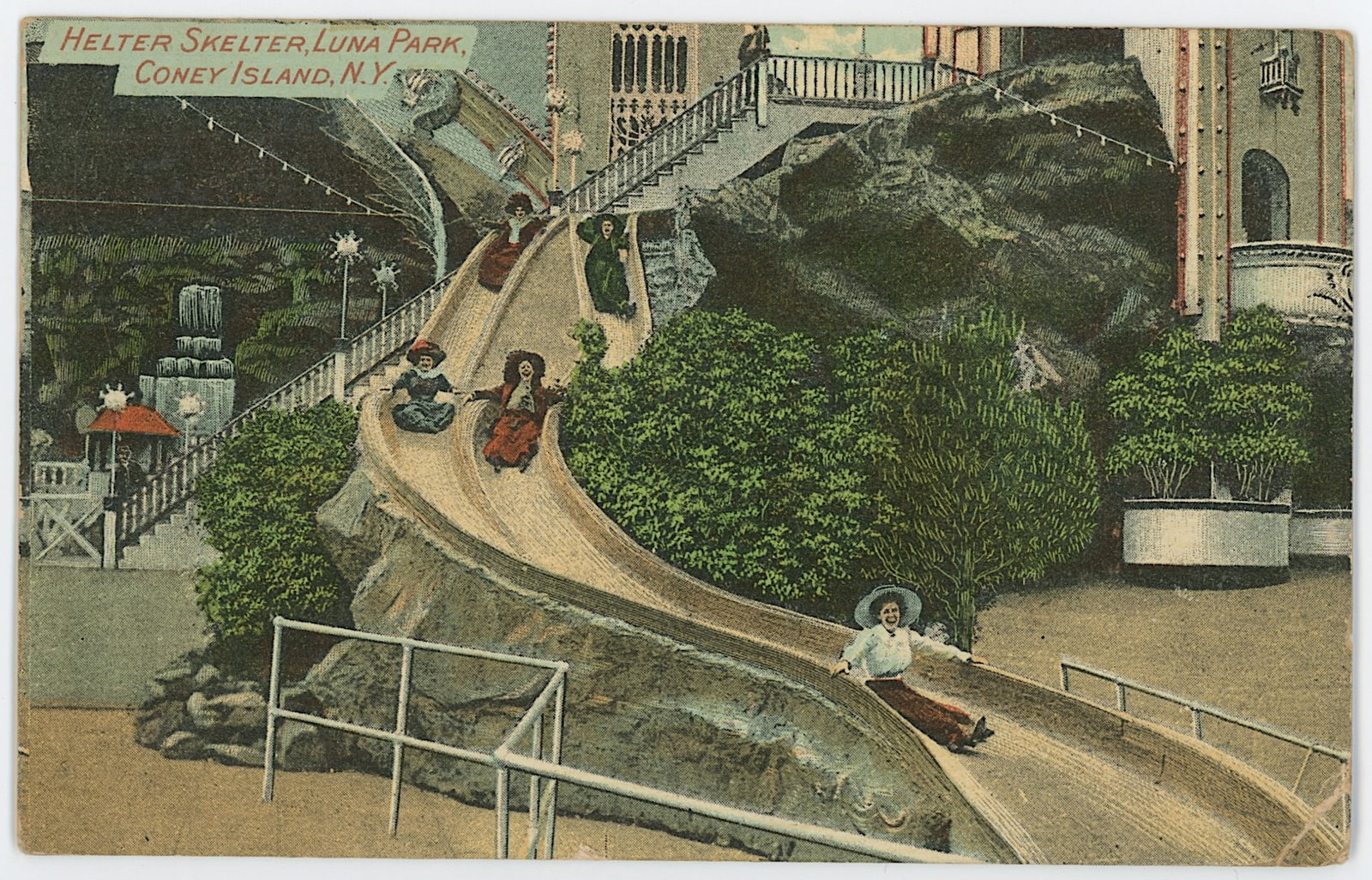 Vintage Rare Ephemera Collectors Opp. Coney Island N.Y.: The provenance of this item is the forgotten (for many years) inventories of Artelisted. Most of these findings are vintage postcards and/or tradecards. The regular size of a postcard/tradecard is app