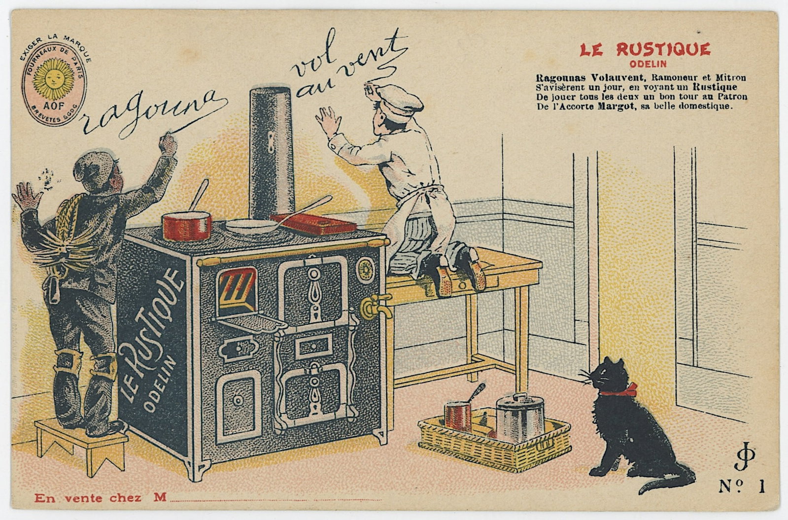 Vintage Rare Ephemera Collectors Opp. Illustration: The provenance of this item is the forgotten (for many years) inventories of Artelisted. Most of these findings are vintage postcards and/or tradecards. The regular size of a postcard/tradecard is app