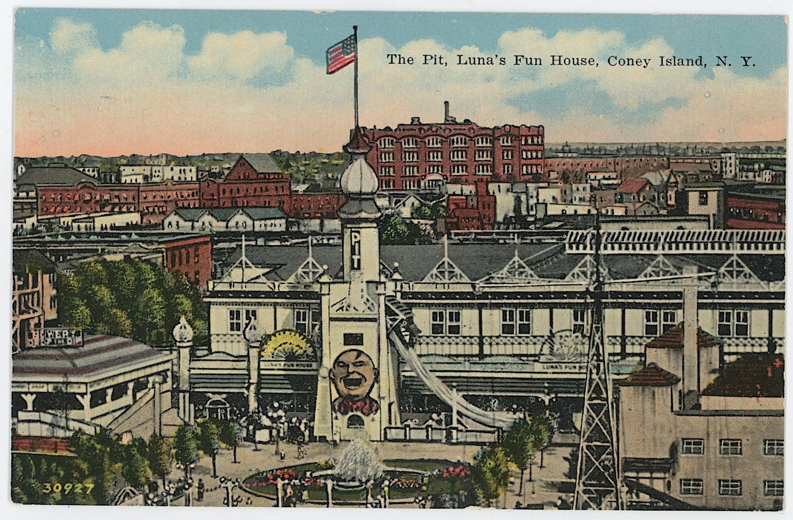 Vintage Rare Ephemera Collectors Opp. Coney Island N.Y.: The provenance of this item is the forgotten (for many years) inventories of Artelisted. Most of these findings are vintage postcards and/or tradecards. The regular size of a postcard/tradecard is app