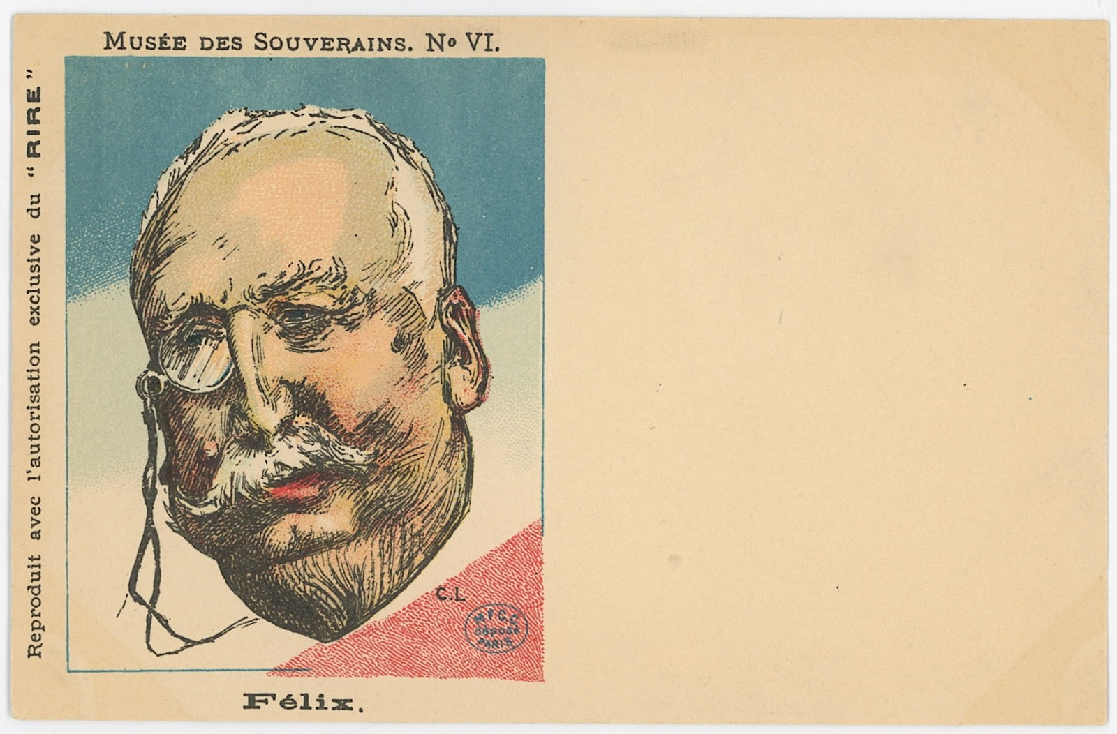 Vintage Rare Ephemera Collectors Opp. WWI Caricature: The provenance of this item is the forgotten (for many years) inventories of Artelisted. Most of these findings are vintage postcards and/or tradecards. The regular size of a postcard/tradecard is app