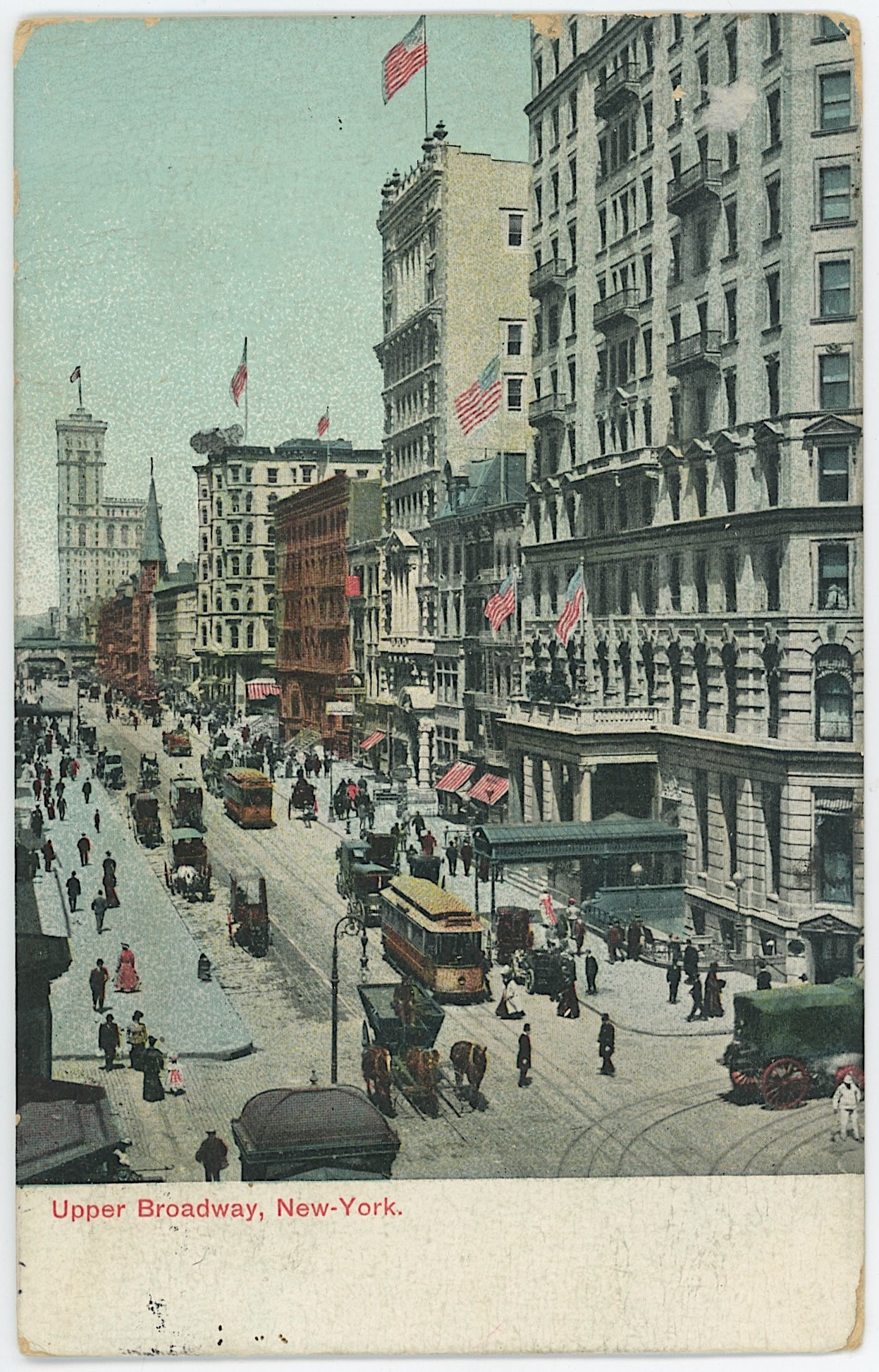 Vintage Rare Ephemera Collectors Opp. New York: The provenance of this item is the forgotten (for many years) inventories of Artelisted. Most of these findings are vintage postcards and/or tradecards. The regular size of a postcard/tradecard is app