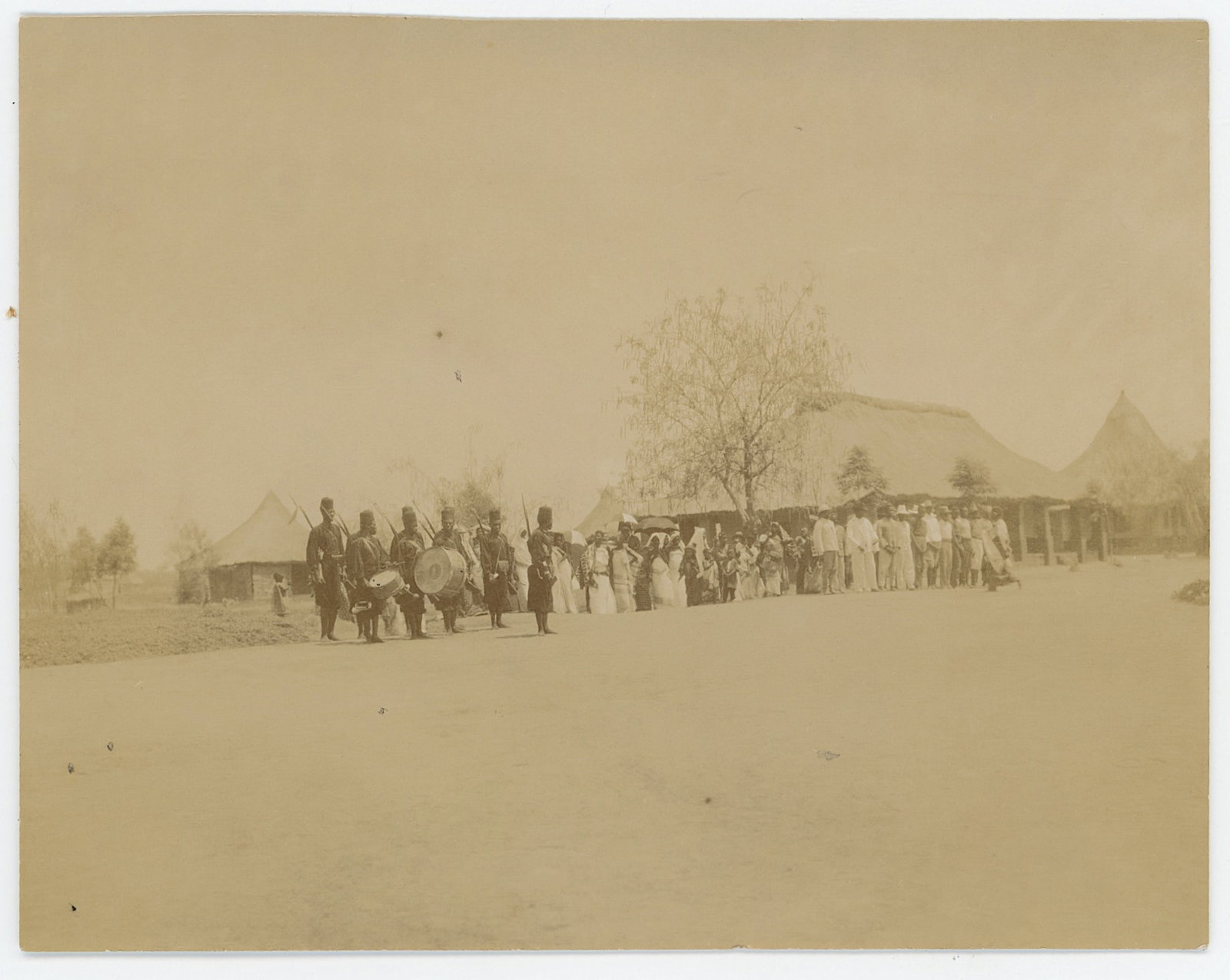 Antique Original Type-I Photo President Roosevelt Visiting Africa (1 of 2)