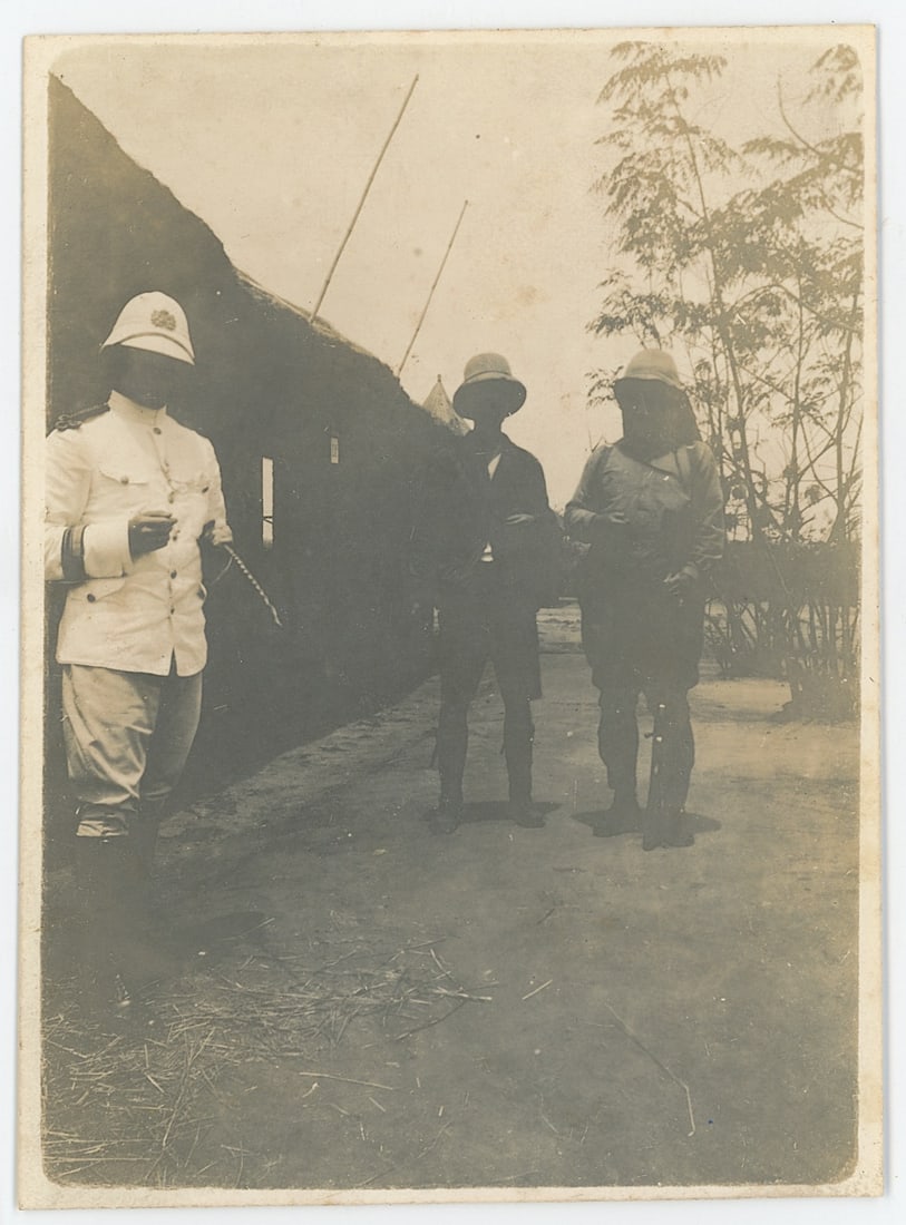 Antique Original Type-I Photo President Roosevelt Visiting Africa (1 of 2)