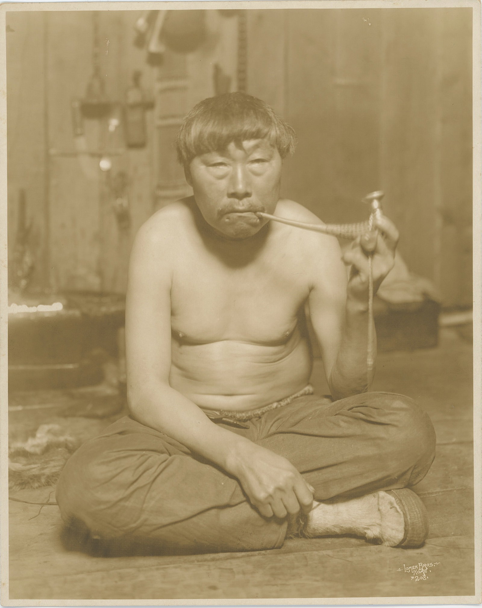 LOMEN BROTHERS Photograph Alaska Native (1 of 2)
