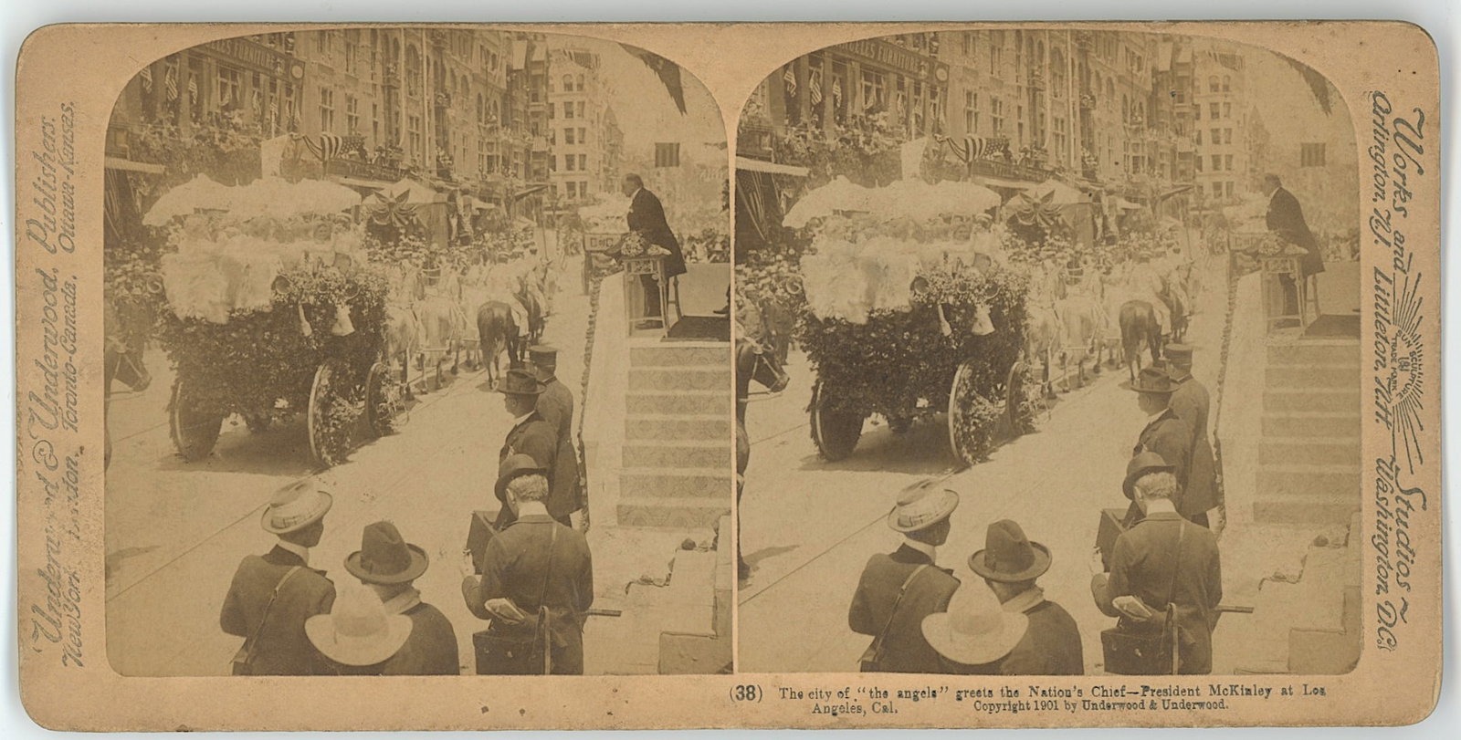 Antique Scarce Real Photo LA California (1 of 2)