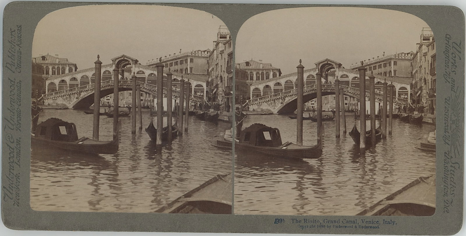 Antique Scarce Real Photo Venice Italy (1 of 2)