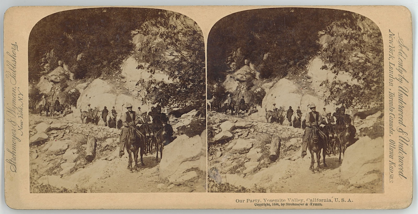 Antique Scarce Real Photo Yosemite Valley (1 of 2)