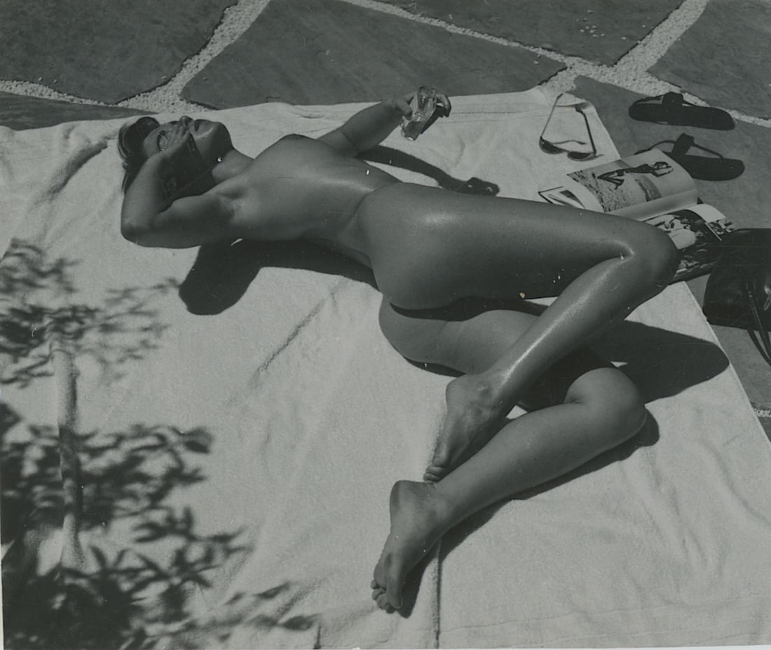 ANDR? DE DIENES Vintage Photo 1950s-1960s Nude Study (1 of 3)