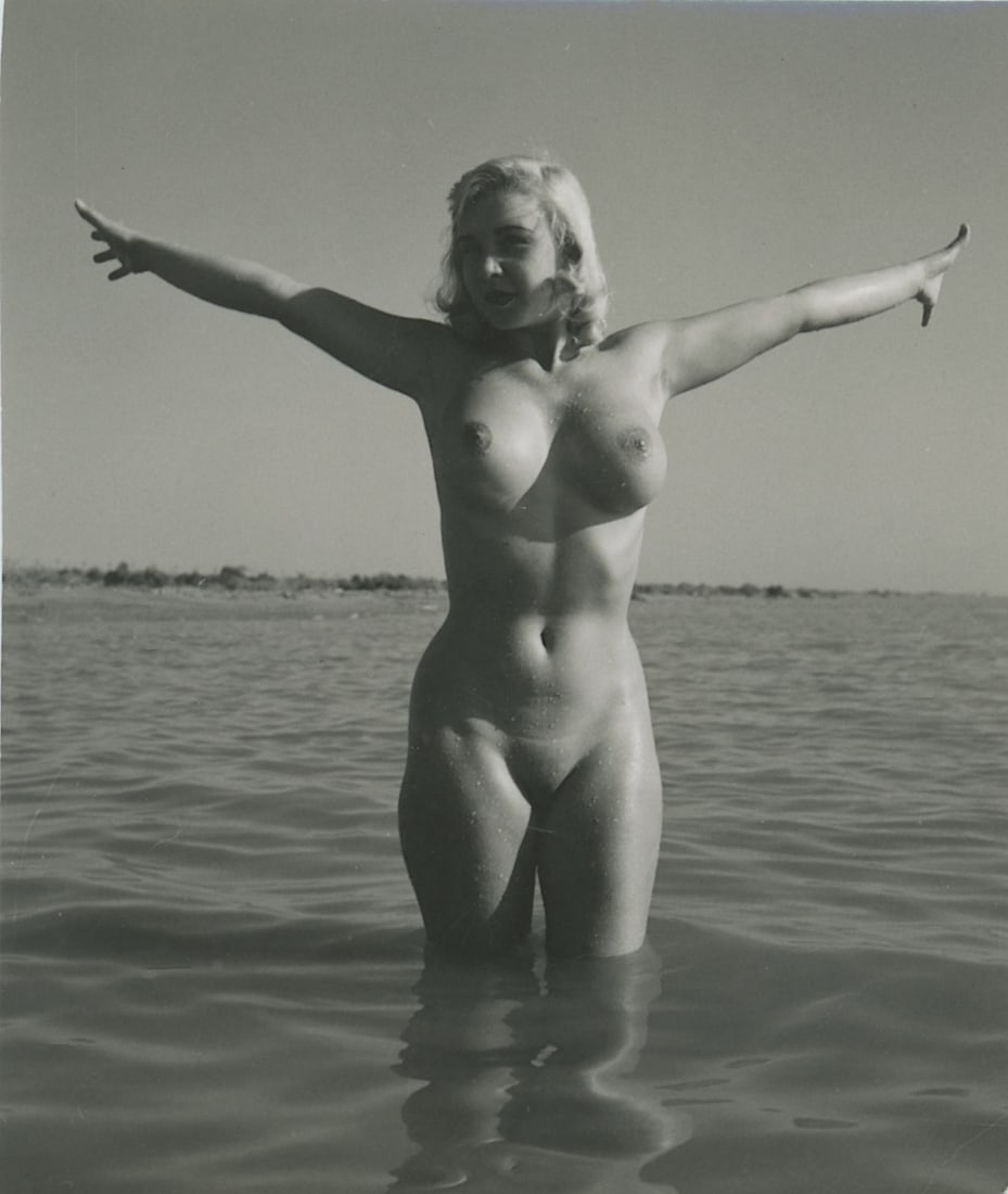 ANDR? DE DIENES Vintage Photo 1950s-1960s Nude Study (1 of 3)