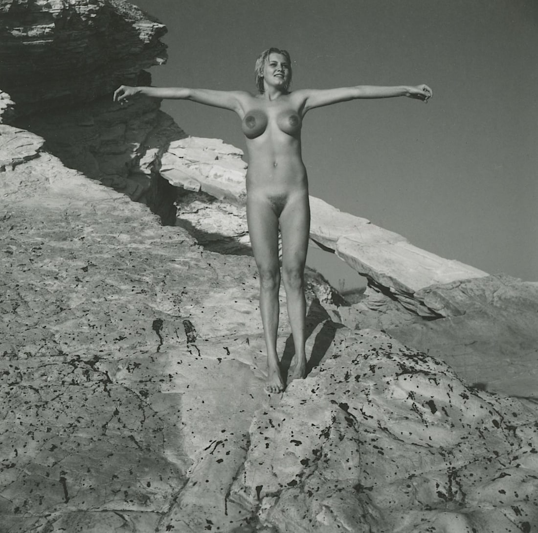 ANDR? DE DIENES Vintage Photo 1950s-1960s Nude Study (1 of 3)