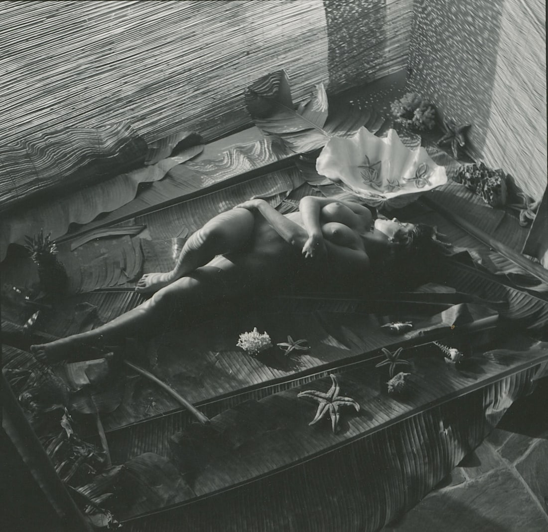 ANDR? DE DIENES Vintage Photo 1950s-1960s Nude Study (1 of 3)