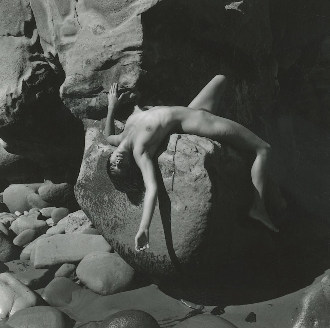 ANDR? DE DIENES Vintage Photo 1950s-1960s Nude Study (1 of 3)