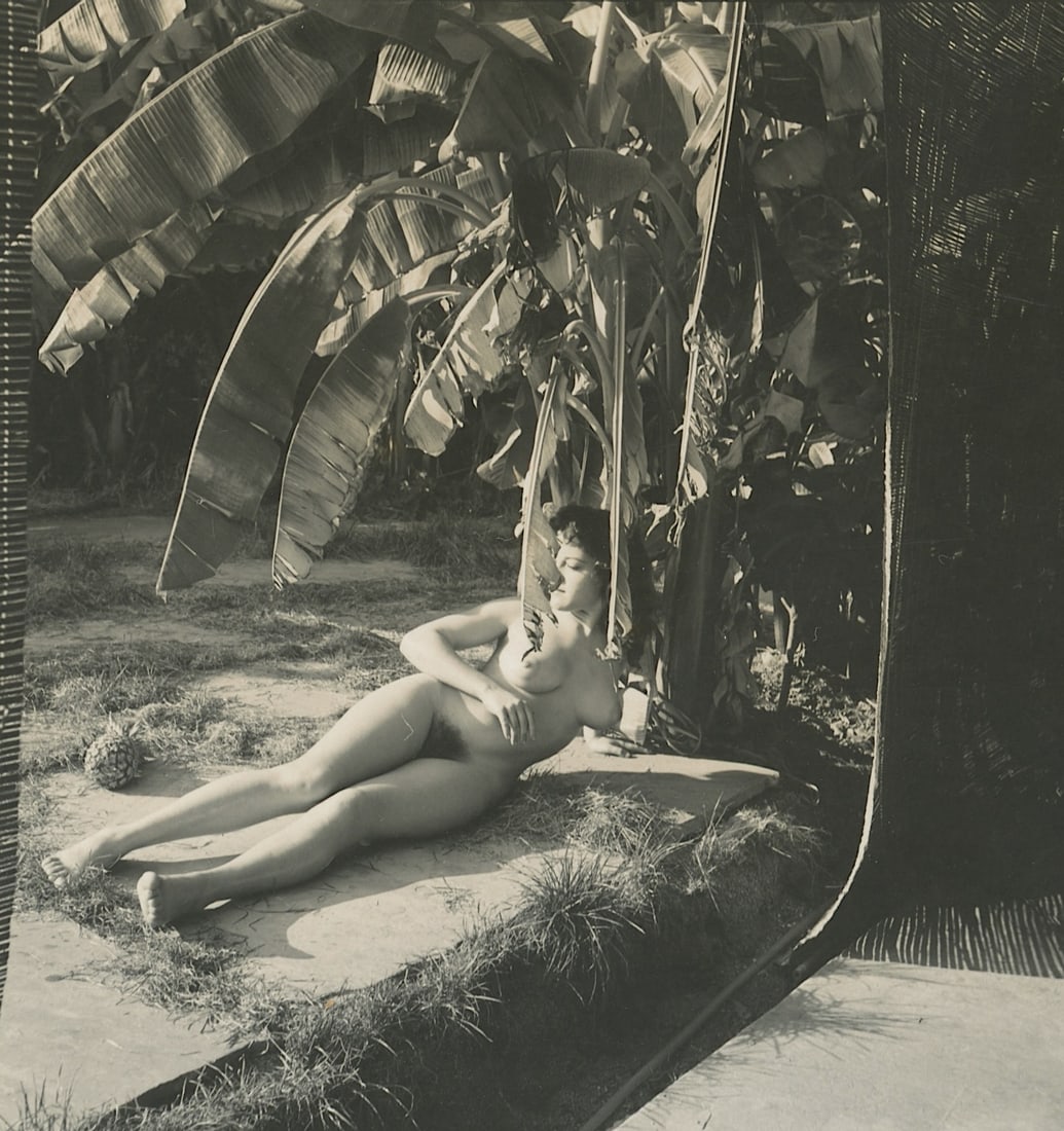 ANDR? DE DIENES Vintage Photo 1950s-1960s Nude Study (1 of 3)
