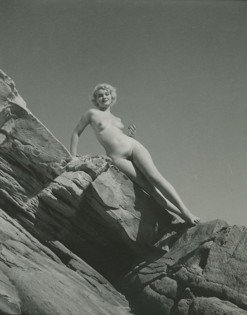 ANDR? DE DIENES Vintage Photo 1950s-1960s Nude Study (1 of 3)