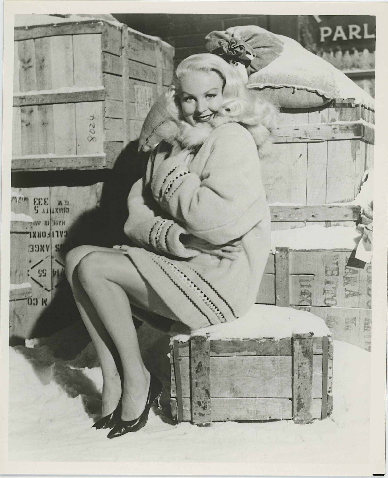 Vintage Photo JOI LANSING by BUNNY YEAGER: The provenance of this lot is from a collector in RI. The dimensions are Approx. 10" x 8". THIS IS A RESERVE AUCTION, and the final price will include a Buyer?s Premium. Please, view our full terms an