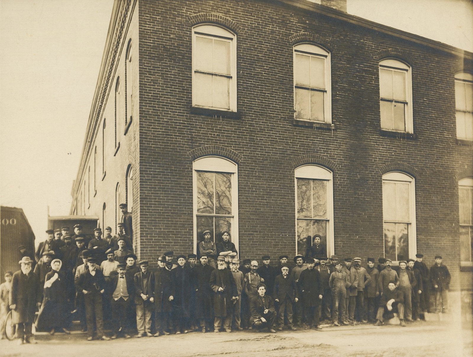 Antique Cabinet Photo FACTORY EMPLOYEES (1 of 2)