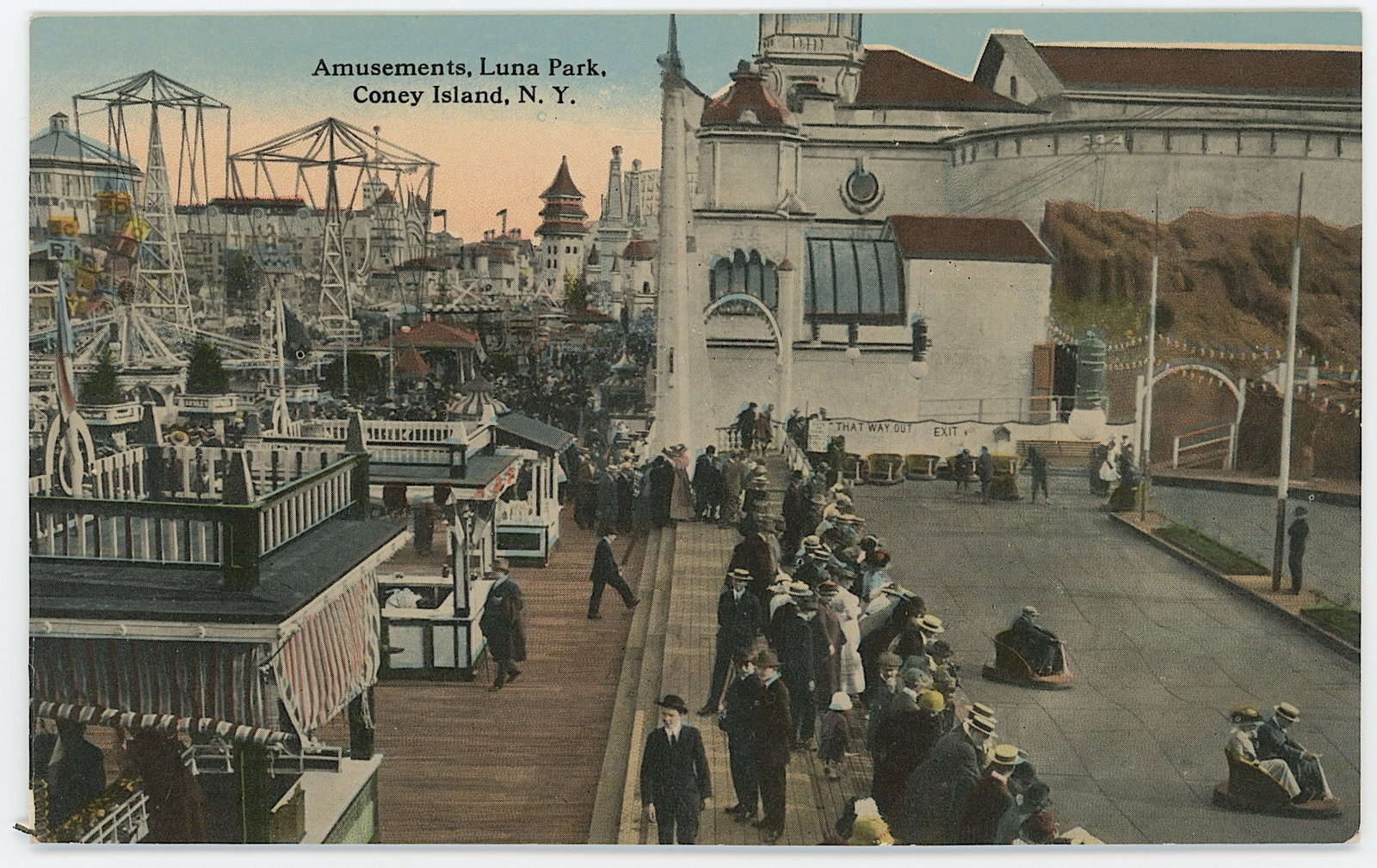Vintage Rare Ephemera Collectors Opp. Coney Island N.Y. (1 of 2)