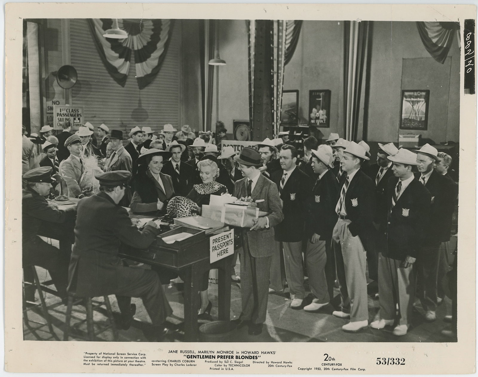 Vintage MARILYN MONROE in Gentlemen Prefer Blondes (1 of 2)