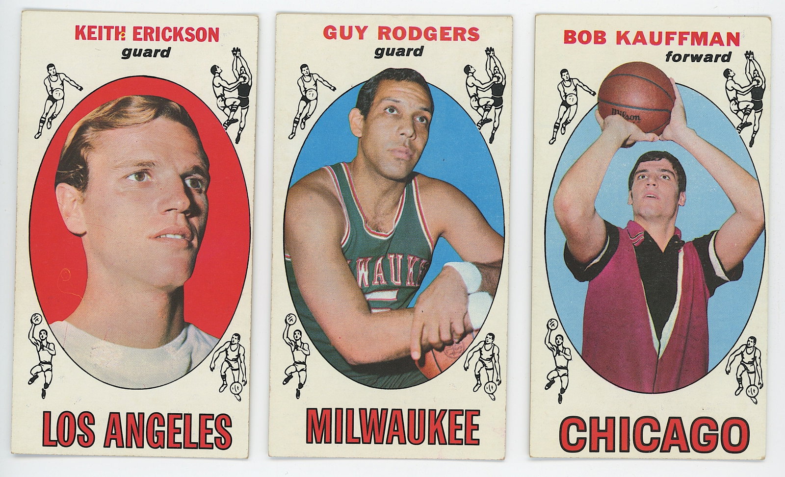 Vintage Set 3 1969-70 Topps Basketball Colectible Cards (1 of 2)