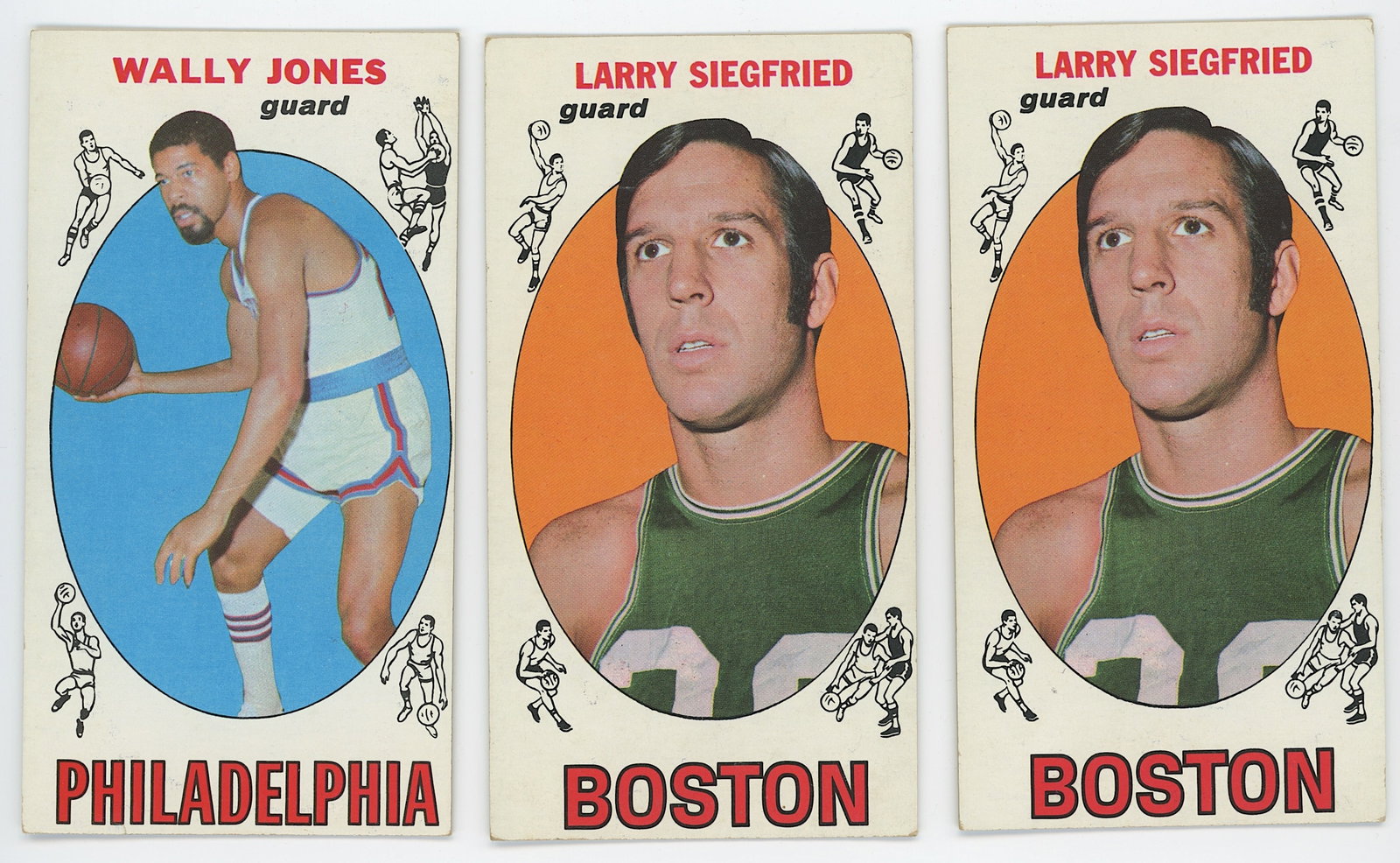 Vintage Set 3 1969-70 Topps Basketball Colectible Cards: The provenance of this lot is from the inventories of Artelisted. THIS IS A RESERVE AUCTION, and the final price will include a Buyer?s Premium. Please, view our full terms and conditions. ARTELISTED 