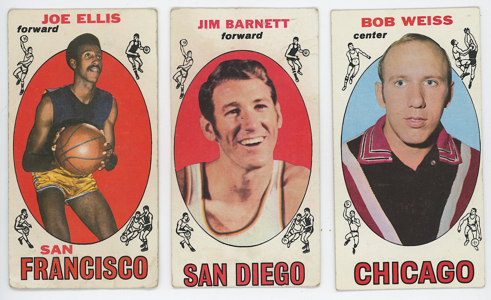 Vintage Set 3 1969-70 Topps Basketball Colectible Cards: The provenance of this lot is from the inventories of Artelisted. THIS IS A RESERVE AUCTION, and the final price will include a Buyer?s Premium. Please, view our full terms and conditions. ARTELISTED 