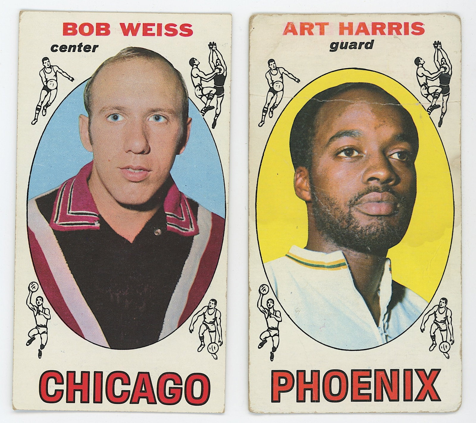 Vintage Set 3 1969-70 Topps Basketball Colectible Cards (1 of 2)