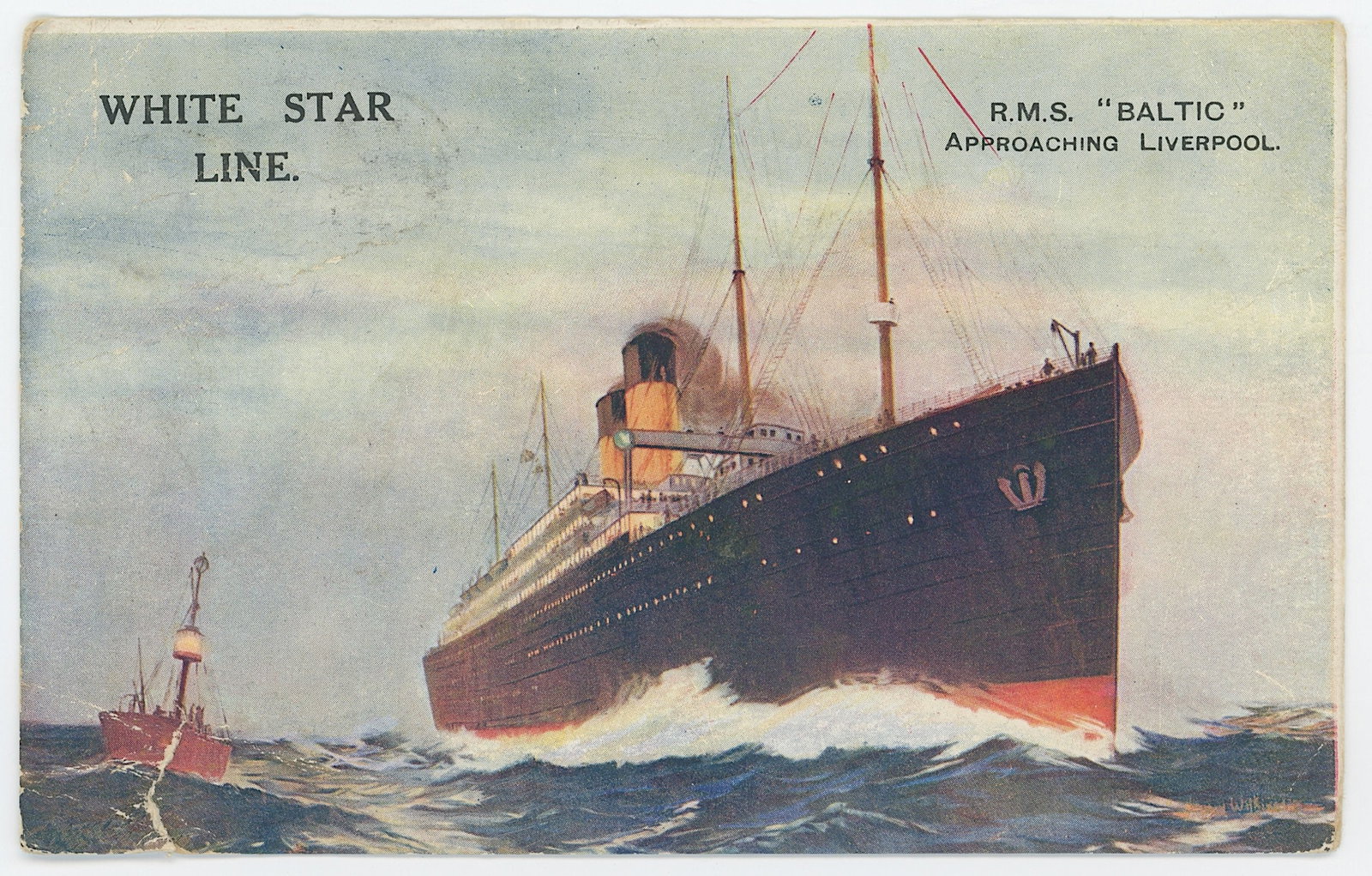Vintage Rare Ephemera Collectors Opp. R.M.S. Baltic (1 of 2)