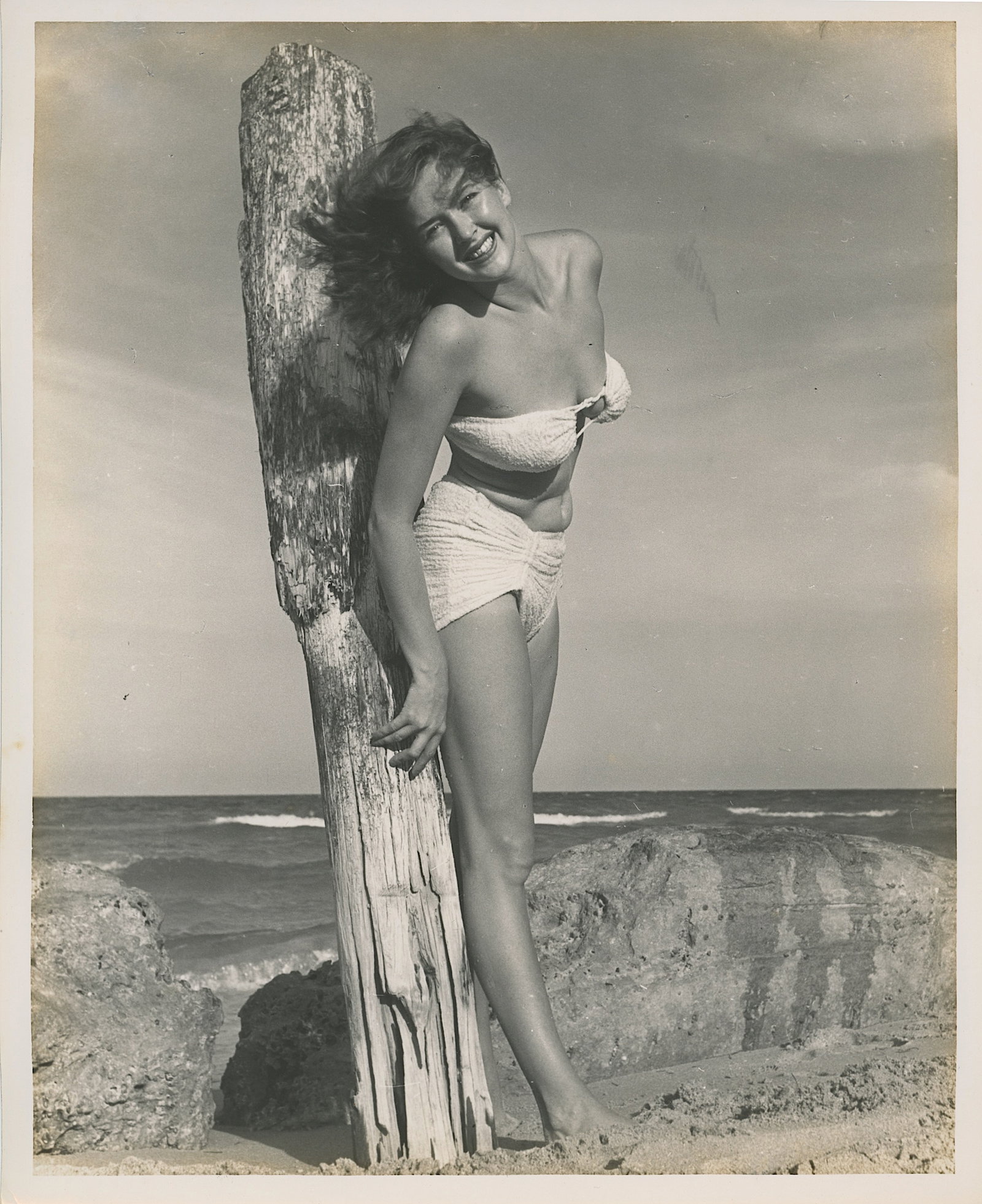Vintage Photo with PIN-UP / Female Model by Ray Fisher (1 of 1)