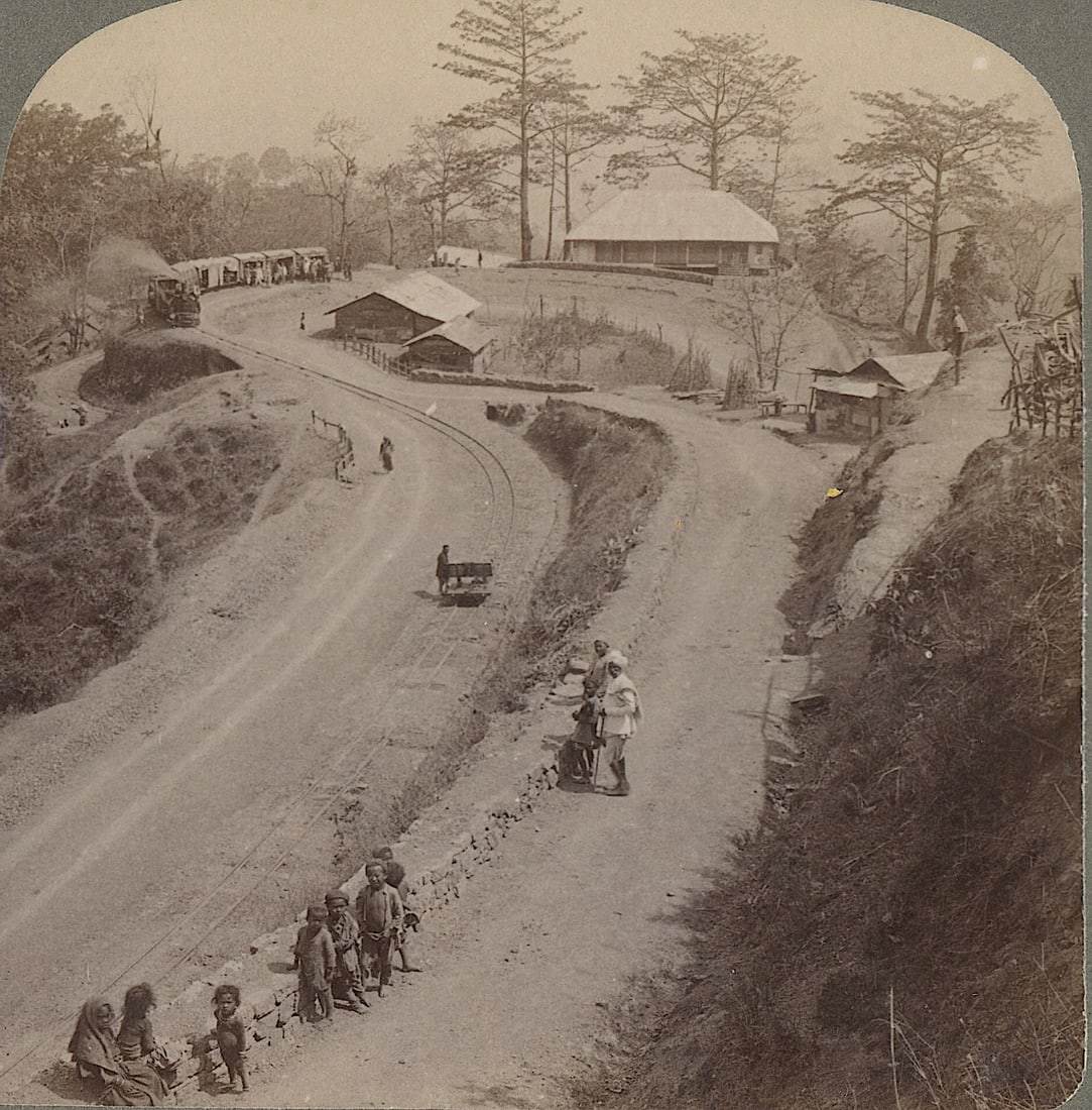 Antique Real Photo Stereoview Photo India (1 of 2)