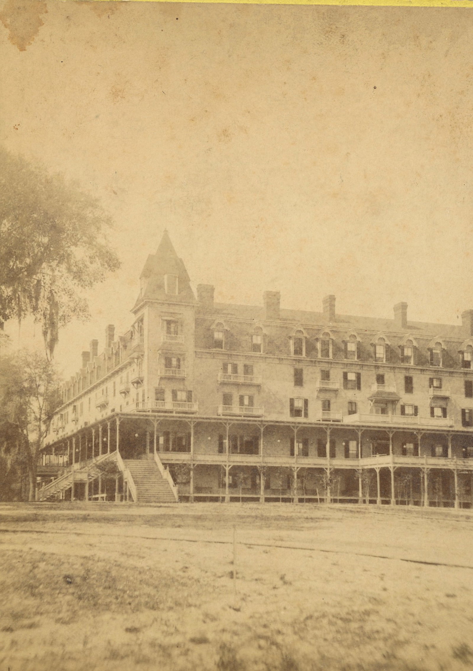 Antique Real Photo Stereoview Photo Green Cove Springs, FL: The provenance of this item is the forgotten (for many years) inventories of Artelisted. The stereoviews constitute wonderful testimonies of past time that tend to be unique. They were highly selected
