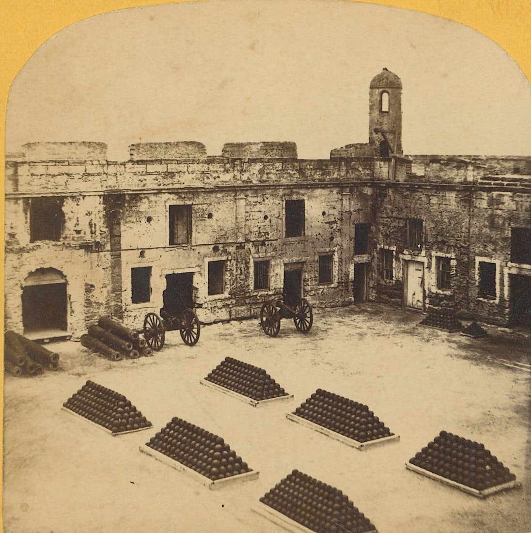 Antique Real Photo Stereoview Photo St. Augustine, FL: The provenance of this item is the forgotten (for many years) inventories of Artelisted. The stereoviews constitute wonderful testimonies of past time that tend to be unique. They were highly selected