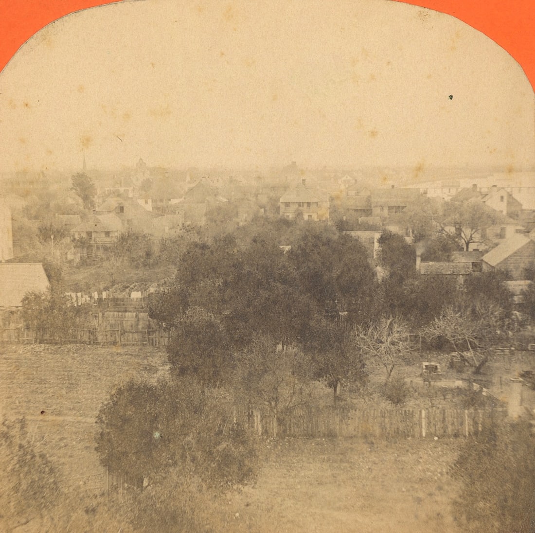 Antique Real Photo Stereoview Photo St. Augustine, FL (1 of 2)