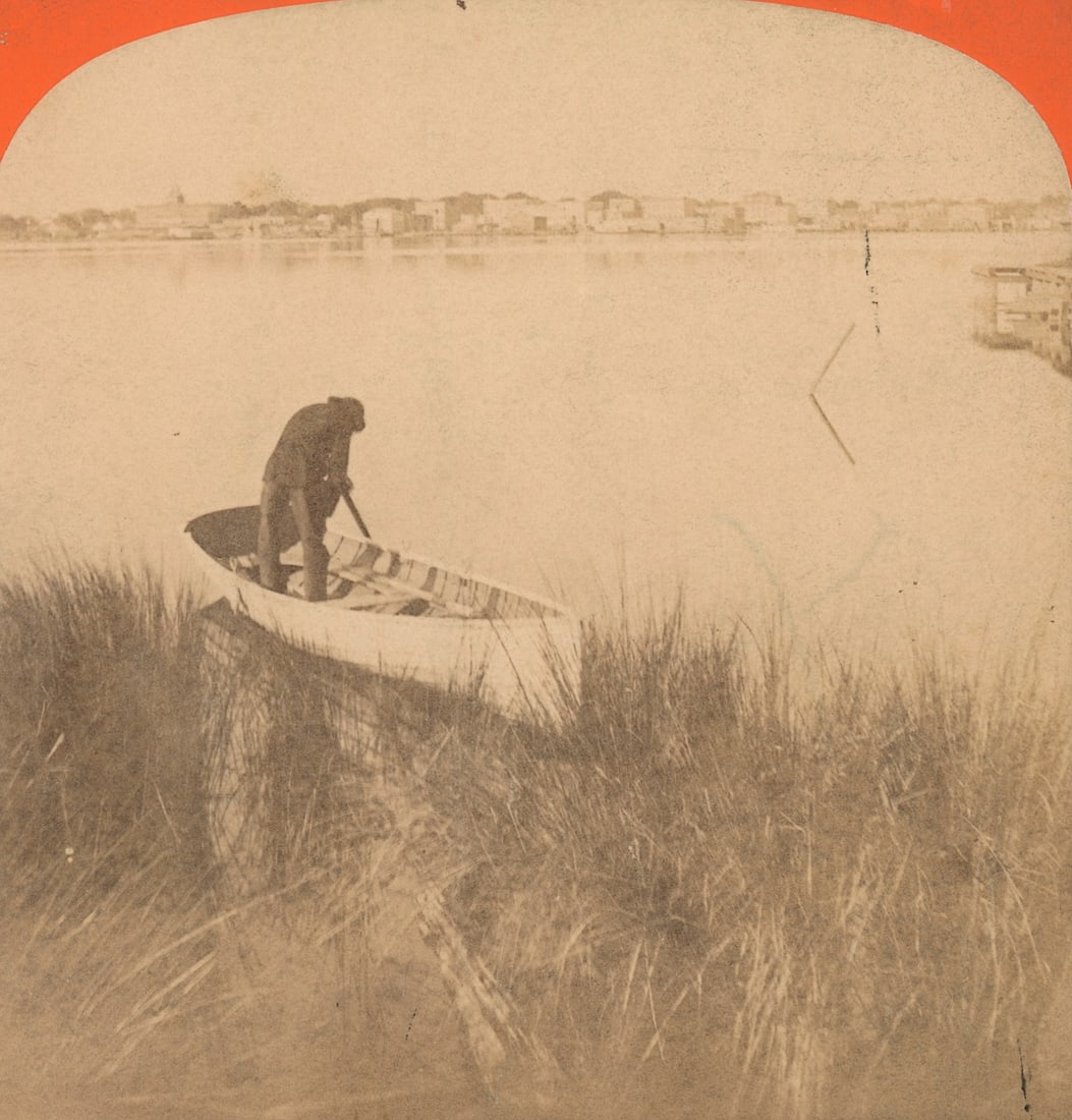 Antique Real Photo Stereoview Photo Jacksonville, FL (1 of 3)