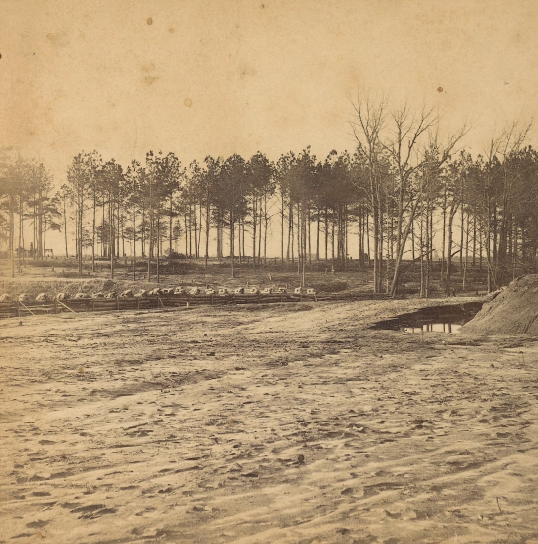 Antique Real Photo Stereoview Photo Civil War: The provenance of this item is the forgotten (for many years) inventories of Artelisted. The stereoviews constitute wonderful testimonies of past time that tend to be unique. They were highly selected