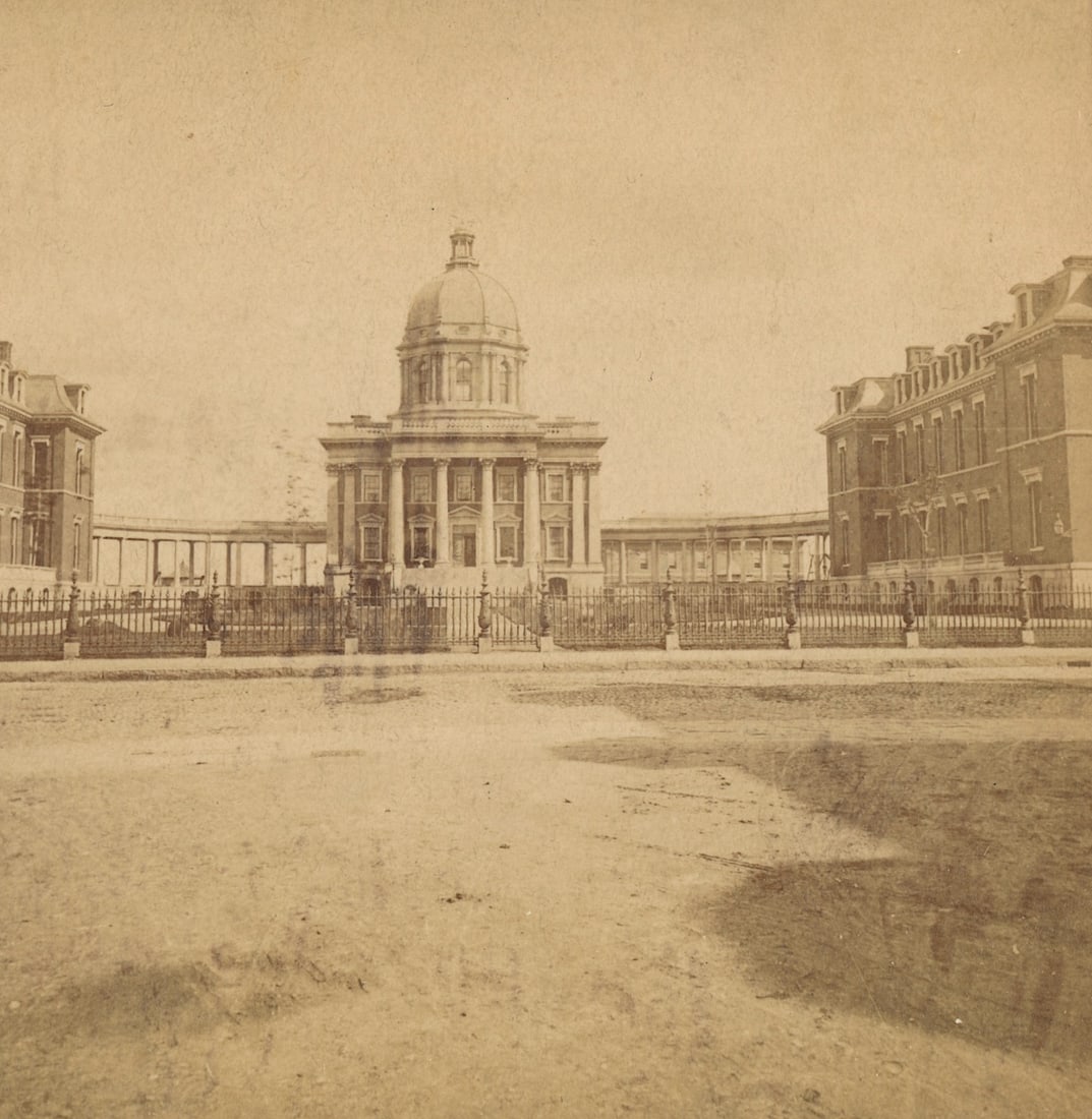 Antique Real Photo Stereoview Photo Boston (1 of 3)