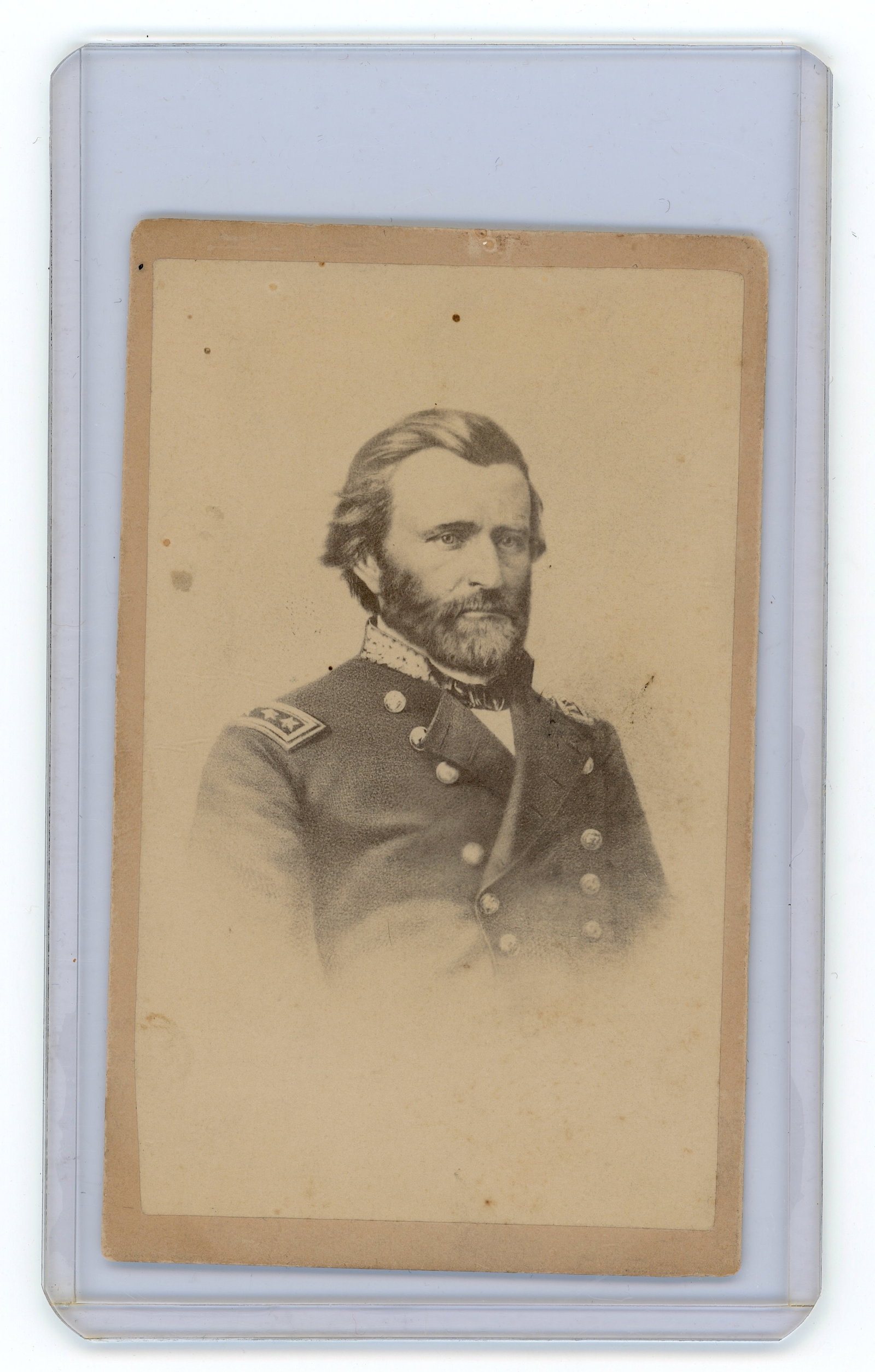 Antique Civil War Era CDV - GEN. ULYSSES S. GRANT (1 of 2)