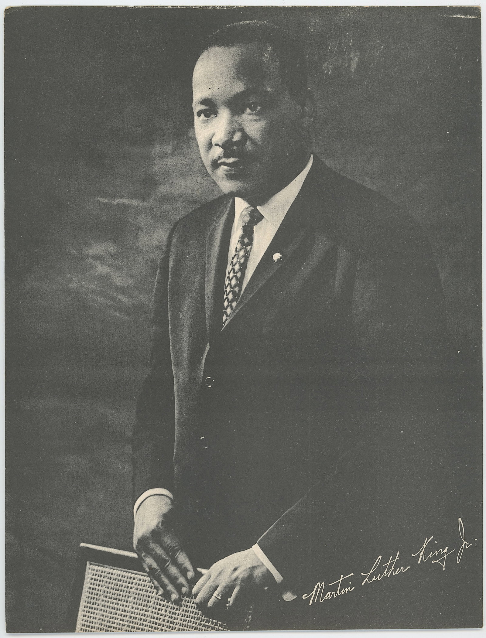 Vintage Selected Ephemera OPP! DR. MARTIN LUTHER KING Jr.: The provenance of this item is from the inventories of Artelisted.The dimensions are Approx. 10" x 8". THIS IS A RESERVE AUCTION, and the final price will include a Buyer?s Premium. Please, view our