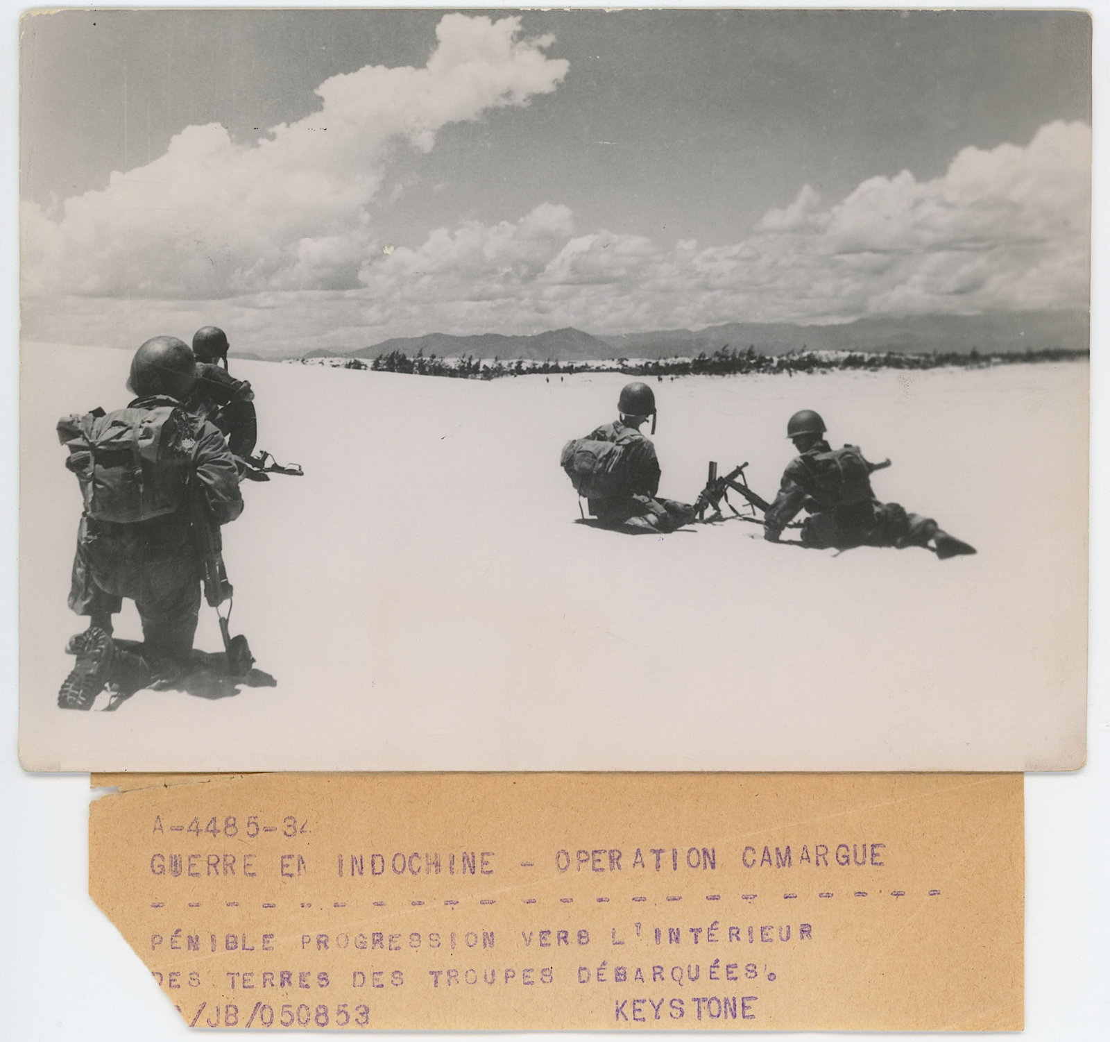 Vintage Selected Ephemera OPP! FRENCH TROOPS INDOCHINA: The provenance of this item is from the inventories of Artelisted.The dimensions are Approx. 10" x 8". THIS IS A RESERVE AUCTION, and the final price will include a Buyer?s Premium. Please, view our